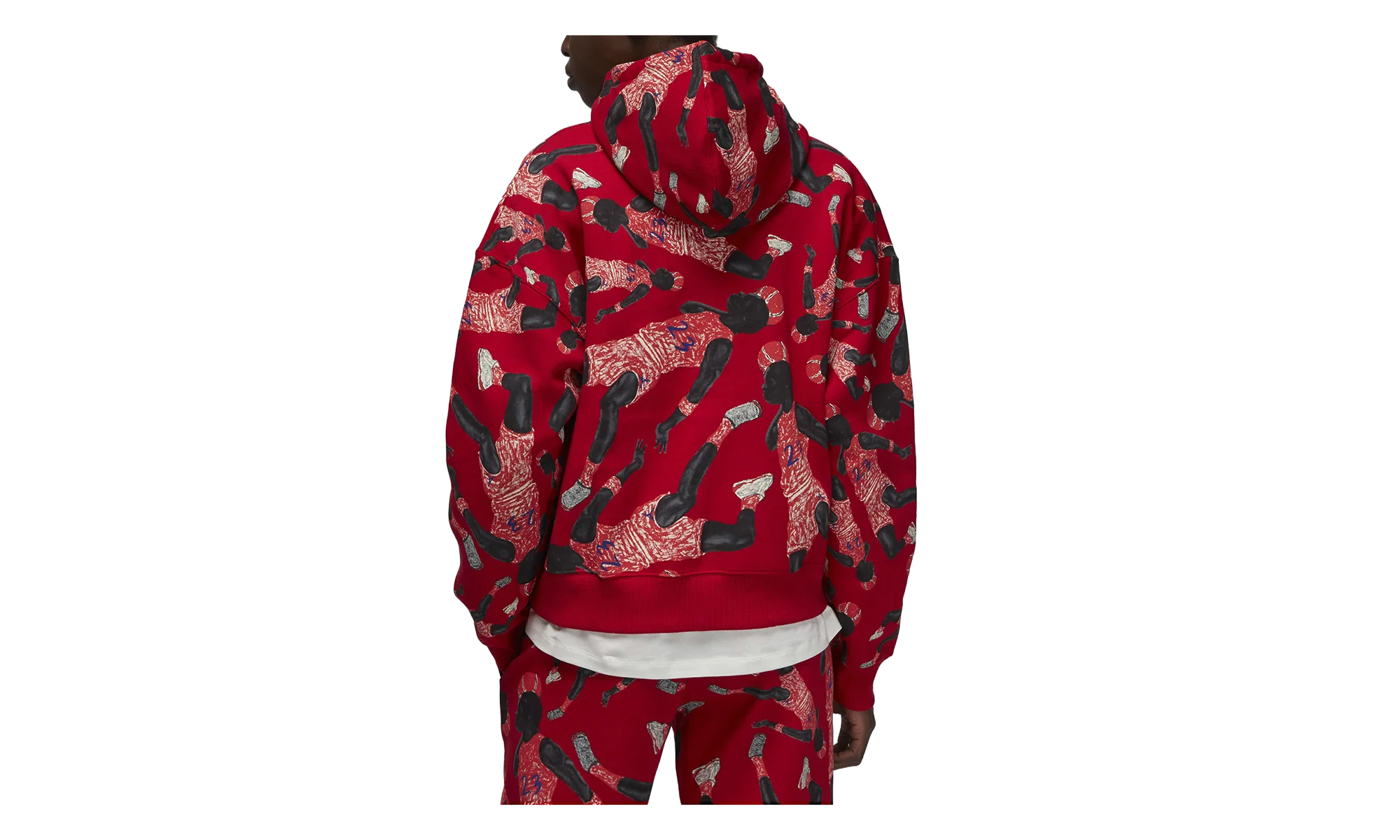 Jordan Artist Series by Parker Duncan Hoodie WMNS "Gym Red" DX0387 687 - Image 2