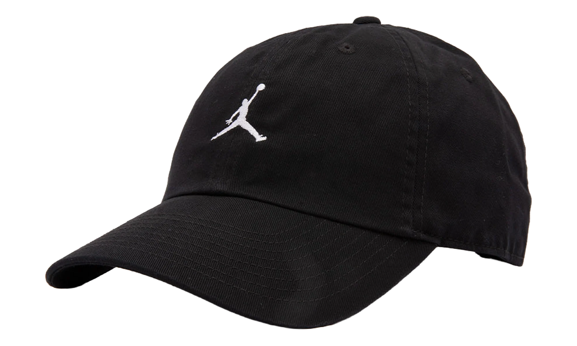 Jordan Club Unstructured Curved-Bill Hat "Black / White" HQ1963 010 - Image 2