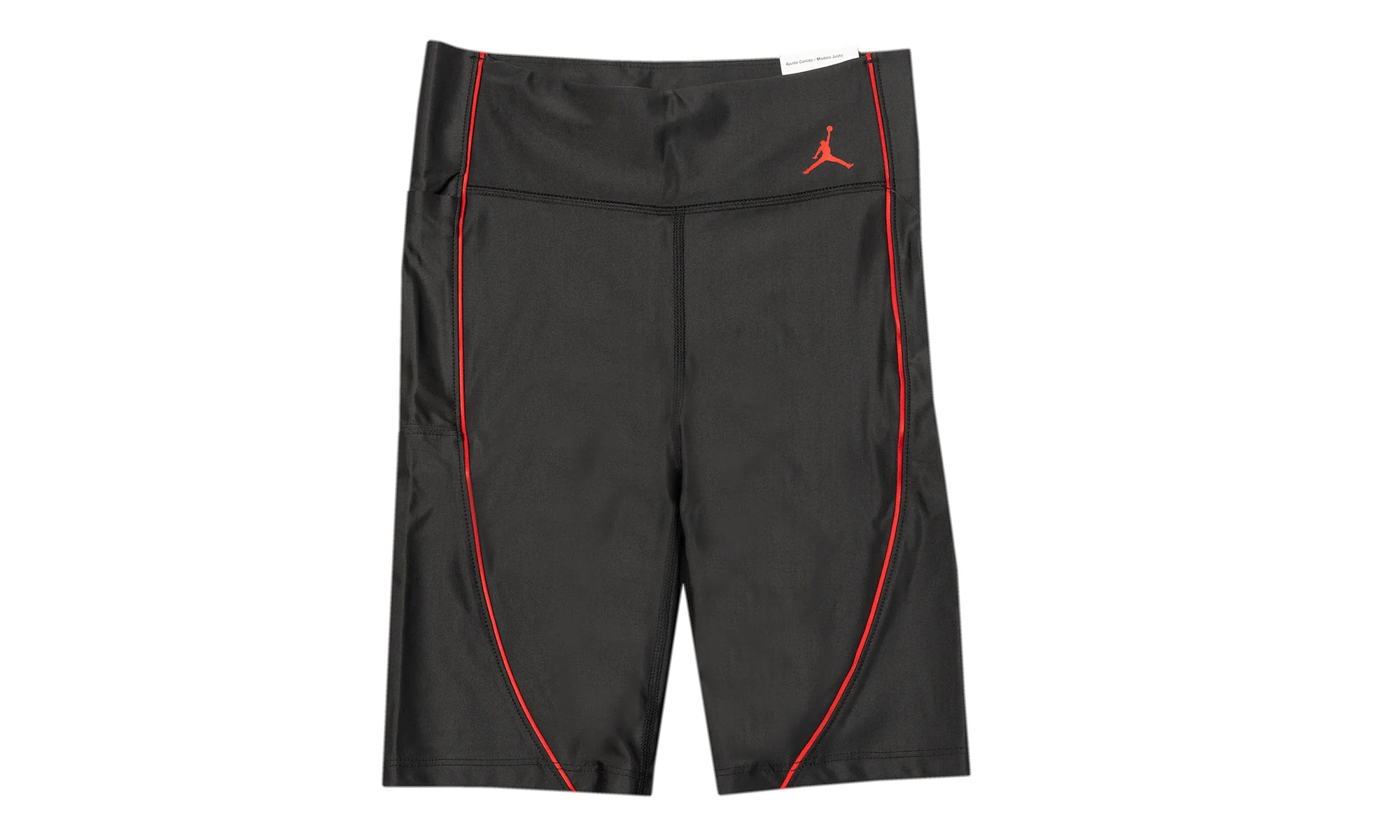 Jordan Essential Bike Shorts WMNS "Black - University Red" DC2177 010