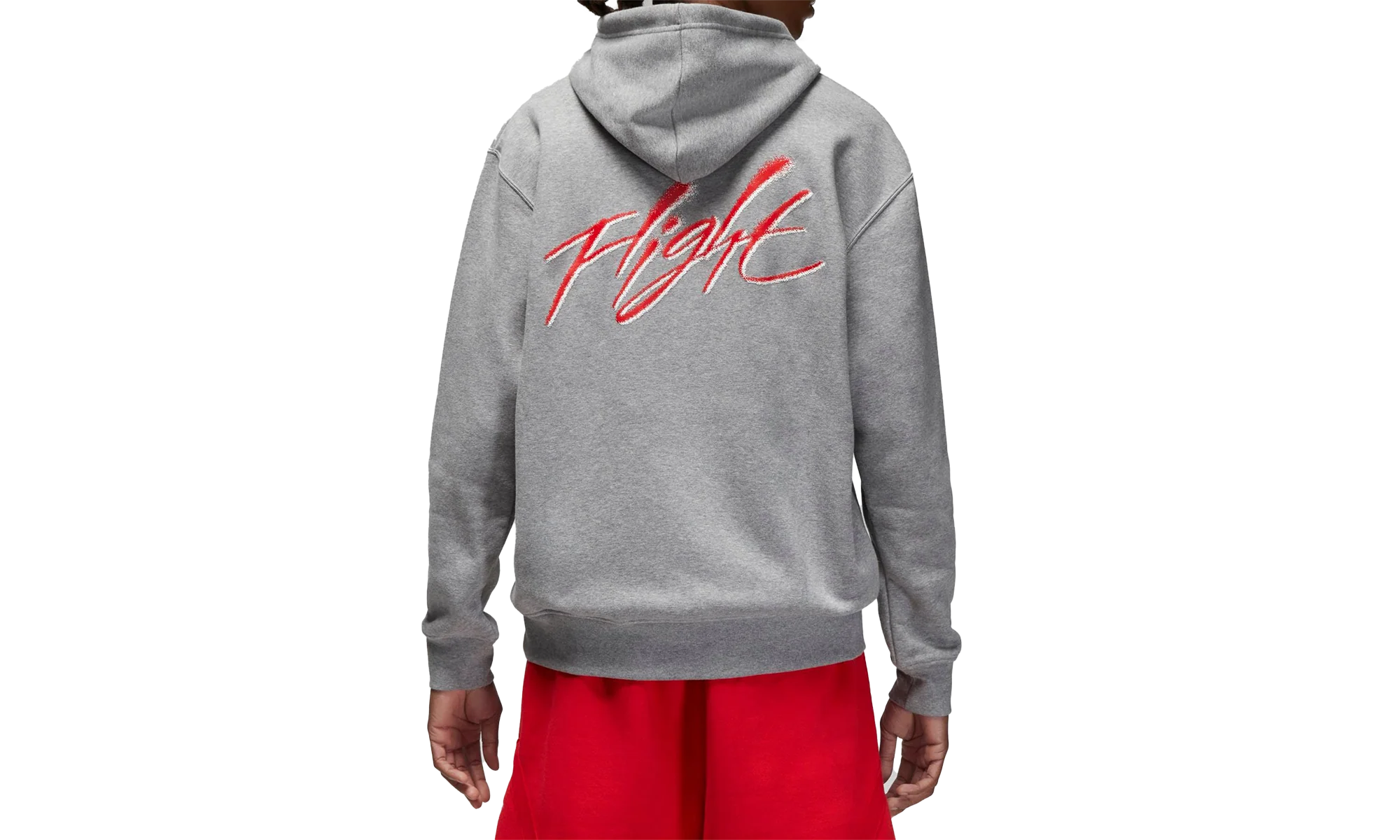 Jordan Essentials Fleece Hoodie "Grey" DQ7505 091 - Image 2