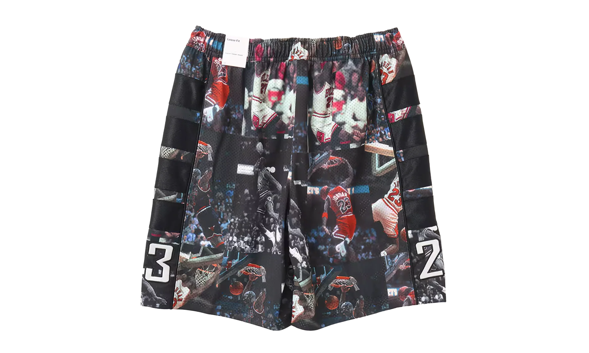 Jordan Flight AOP Printed Cat Scratch Shorts "Black" IF1841 010 - Image 2