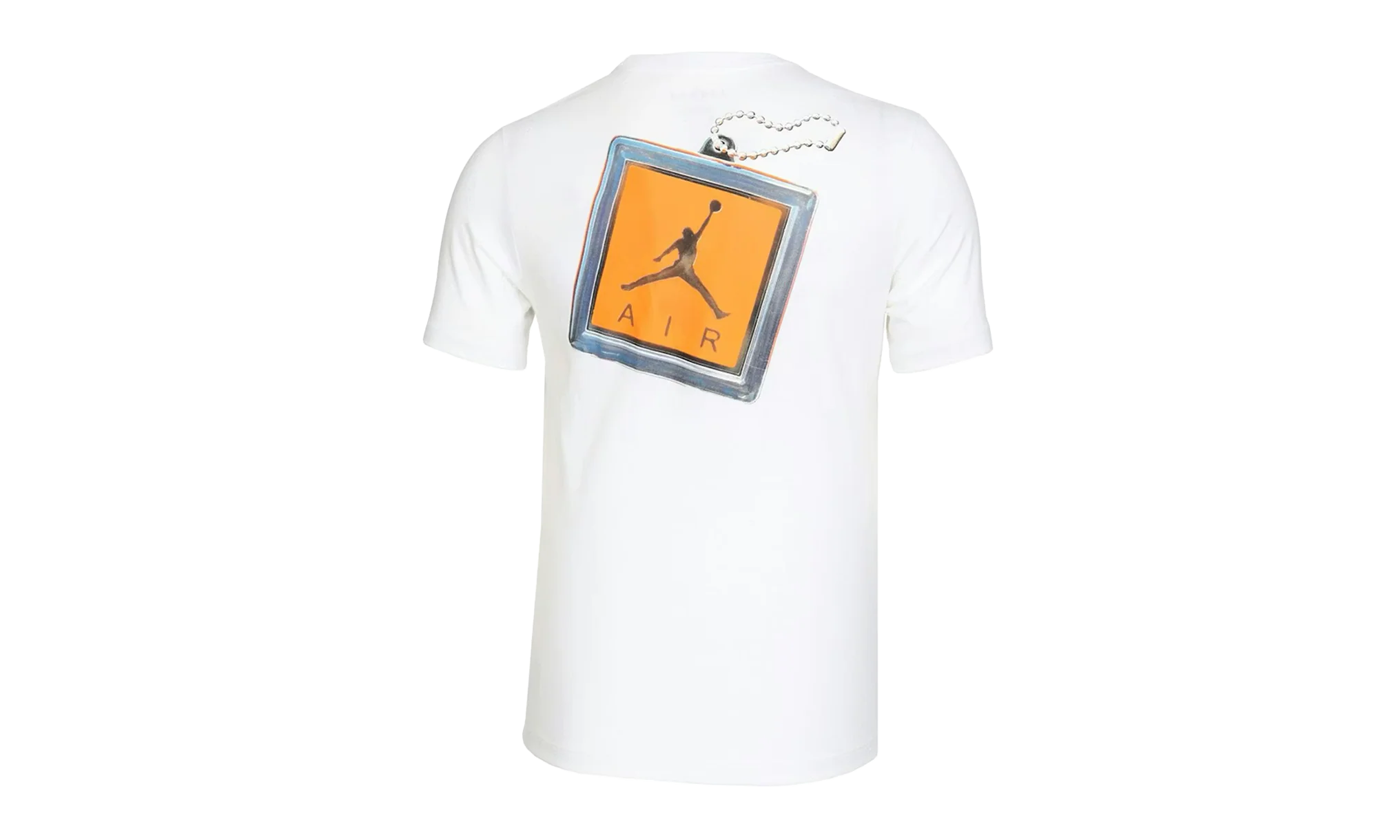 Jordan Keychain Short-Sleeve T-Shirt "White" CV5157 100 - Image 2