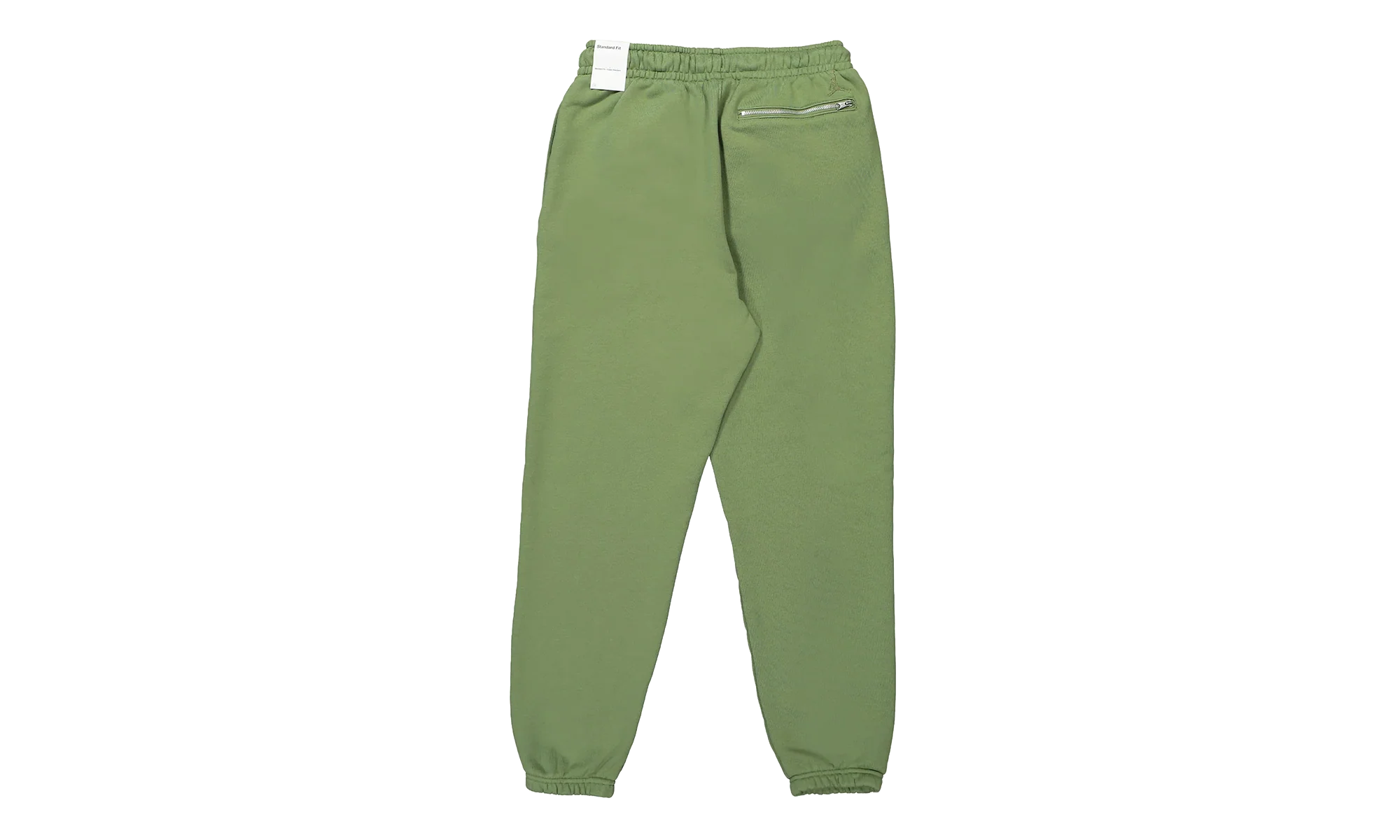 Jordan Wordmark Fleece Trousers "Sky J Light Olive" FJ0696 340 - Image 2