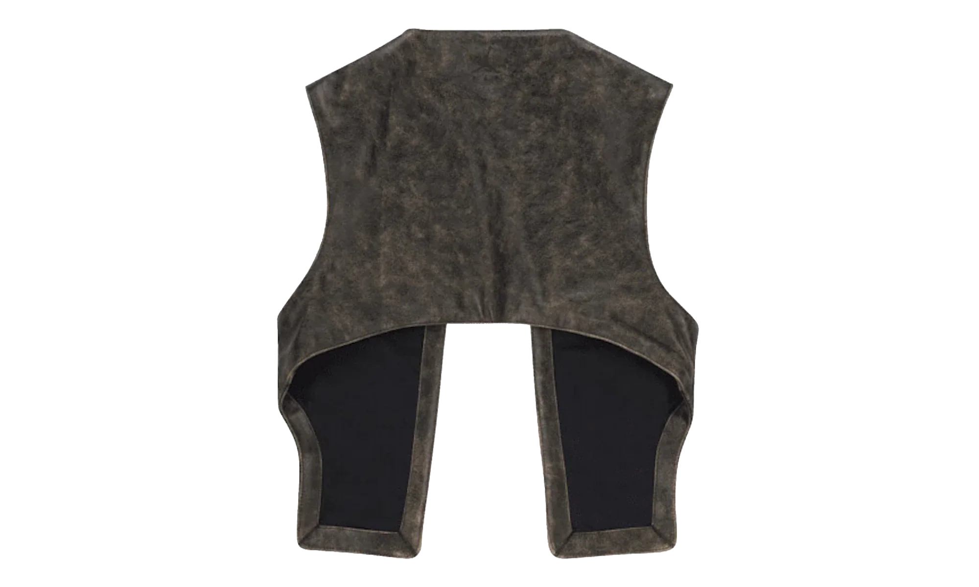 Jordan x J Balvin Leather Vest "Brown / Black" FJ6133 010 - Image 2