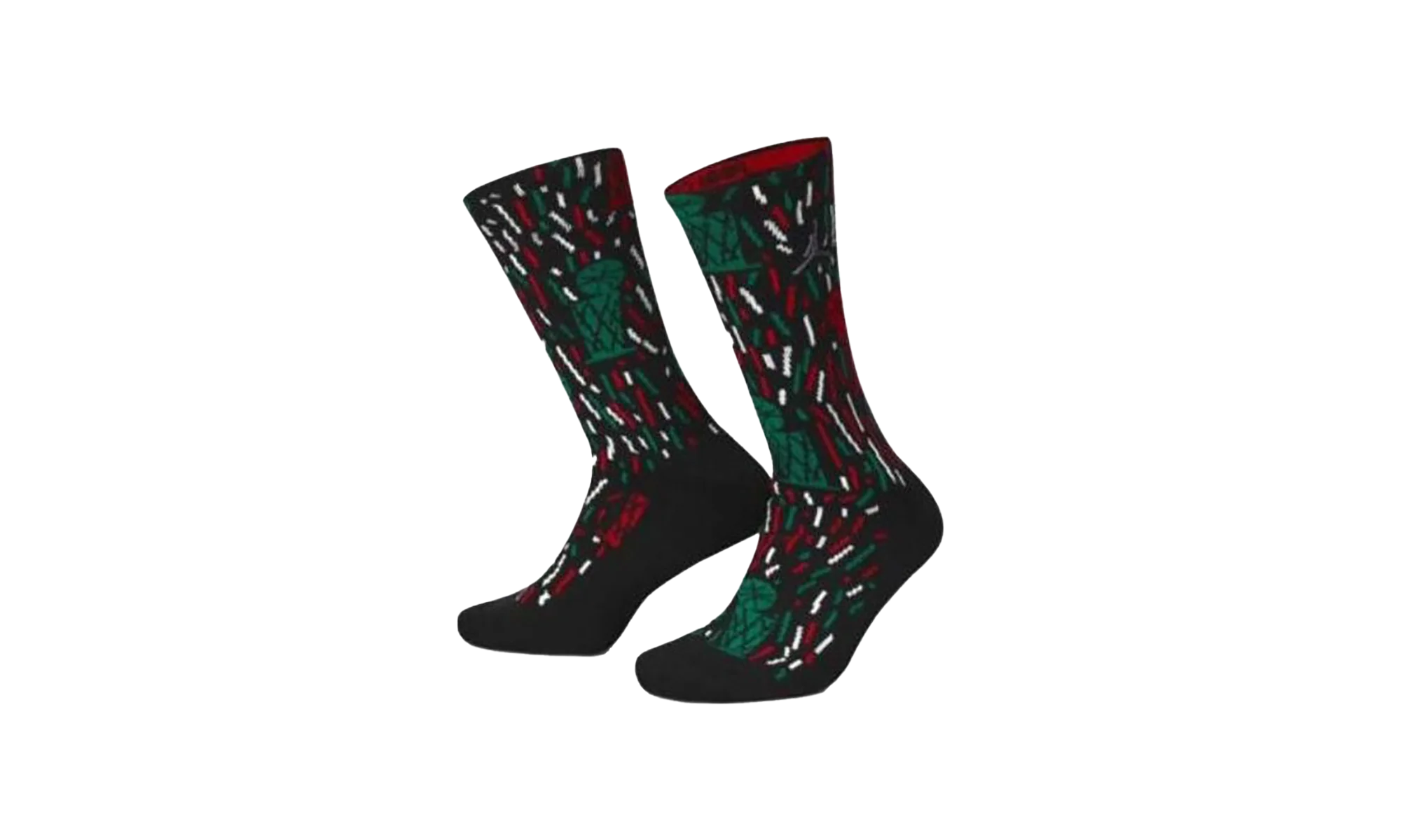 Jordan x Nina Chanel Abney Crew Socks "Black" DH5483 010 - Image 2