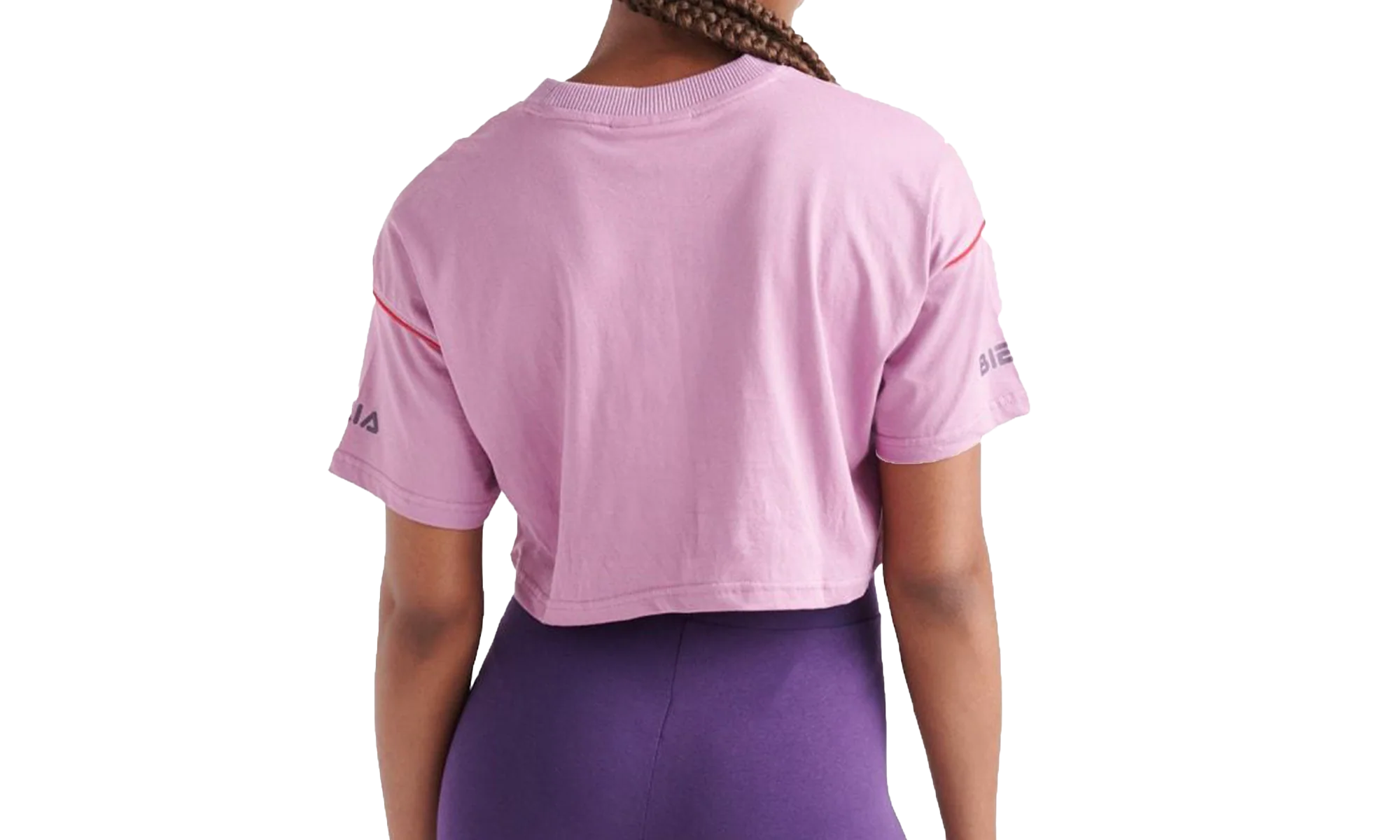 Kana Crop T-Shirt WMNS "Valrn / Cjwl / Red" LW933298 585 - Image 2