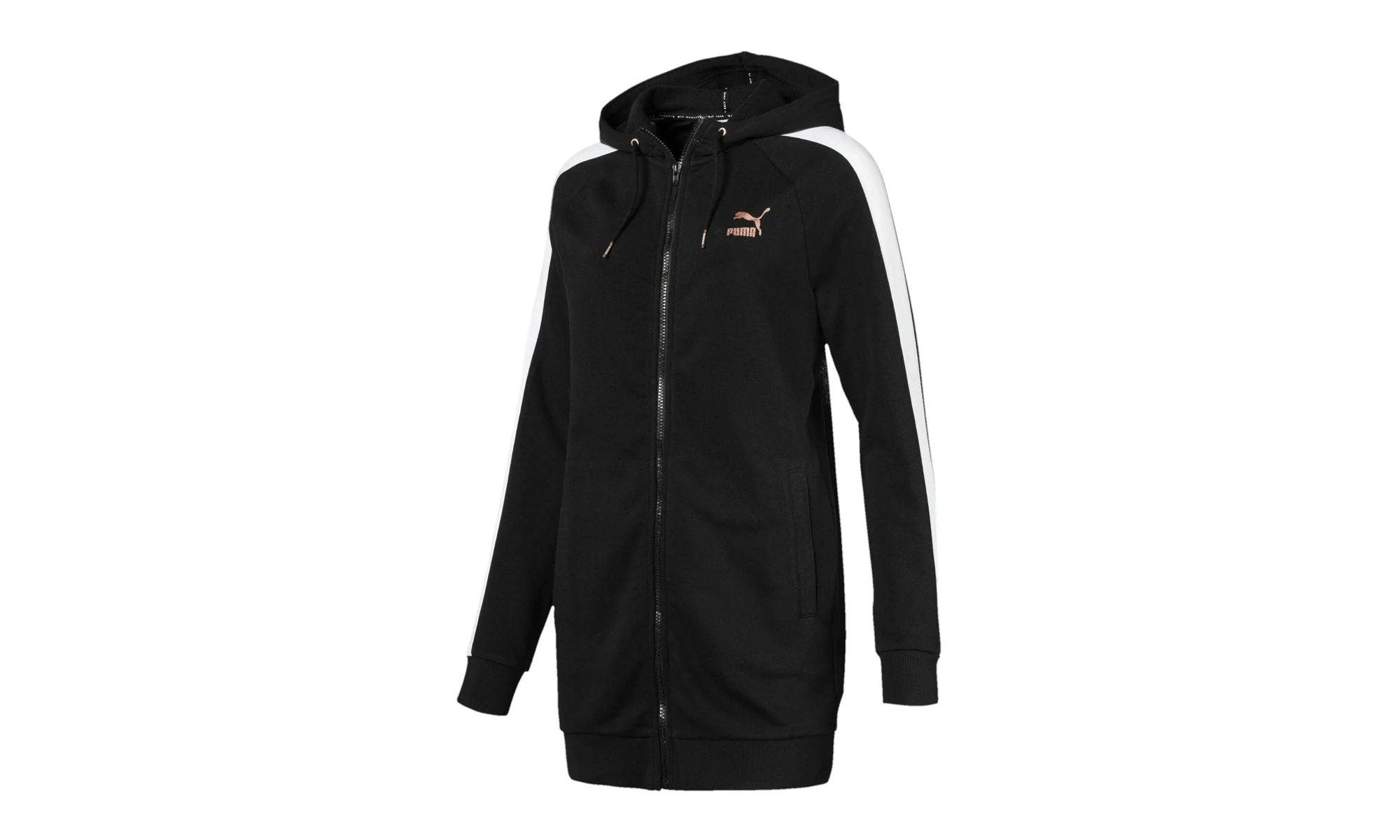 Kiss Artica T7 Full Zip Hoodie WMNS "Cotton Black" 577425 01