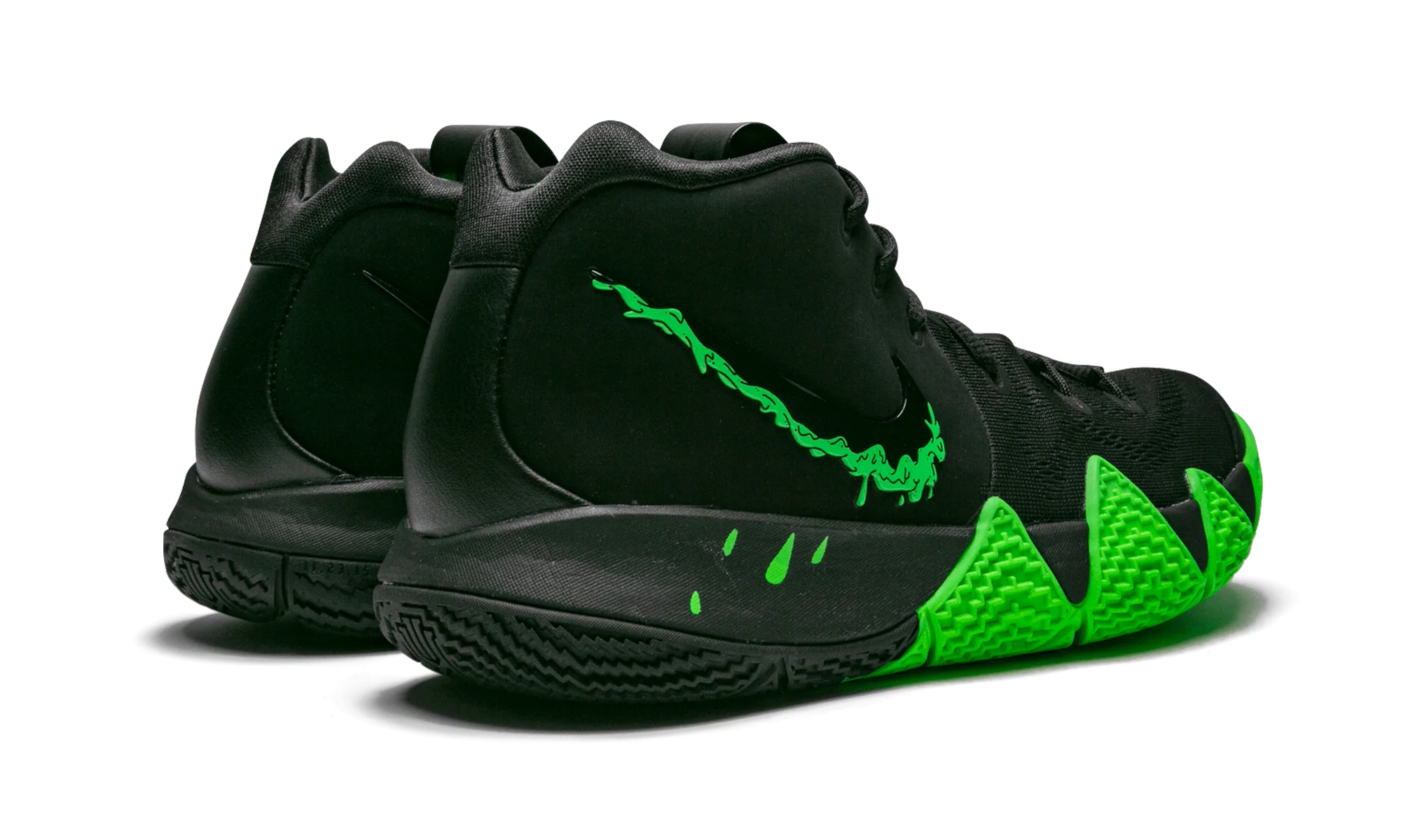 Kyrie 4 "Halloween - BLACK / RAGE GREEN" 943806 012 - Image 3