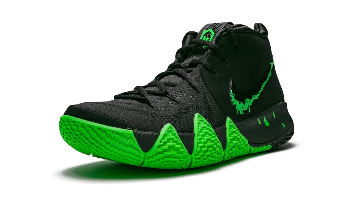Kyrie 4 "Halloween - BLACK / RAGE GREEN" 943806 012 - Image 4