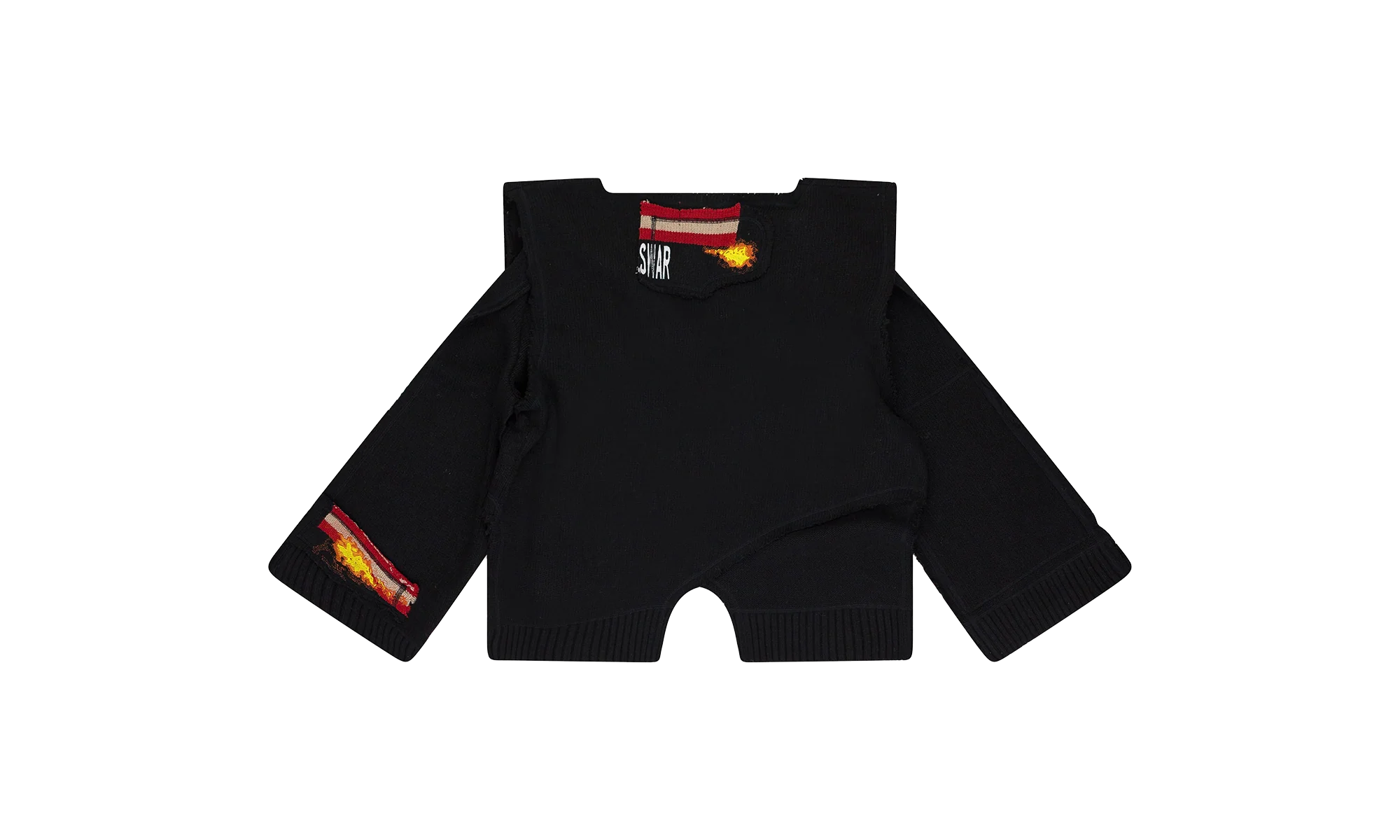 L'Ardeur Sweater Vest "Black" 2637 100000103LLSV BLAC - Image 2