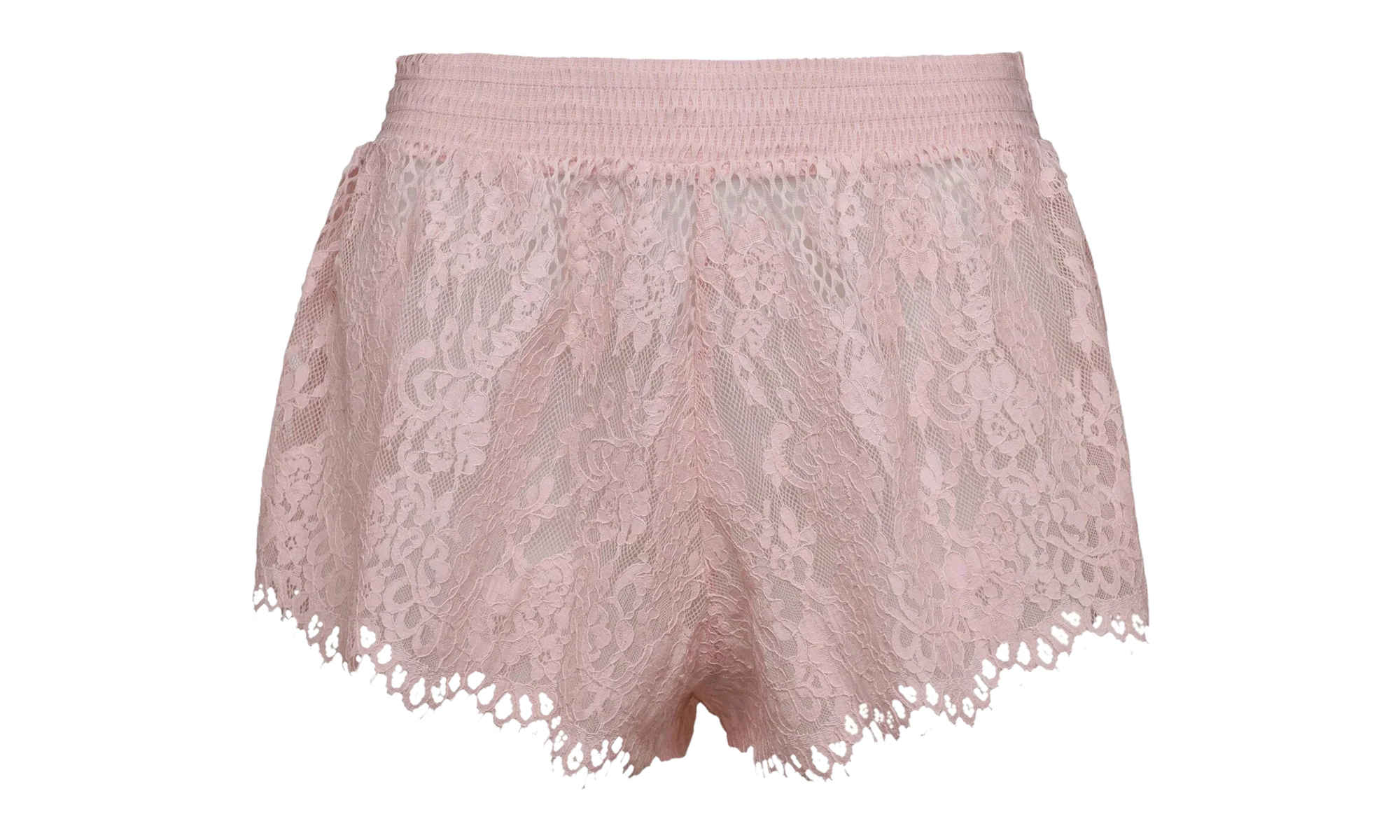 Lace Sleepwear Shorts WMNS "Fenty by Rihanna - Silver Pink" 574703 03