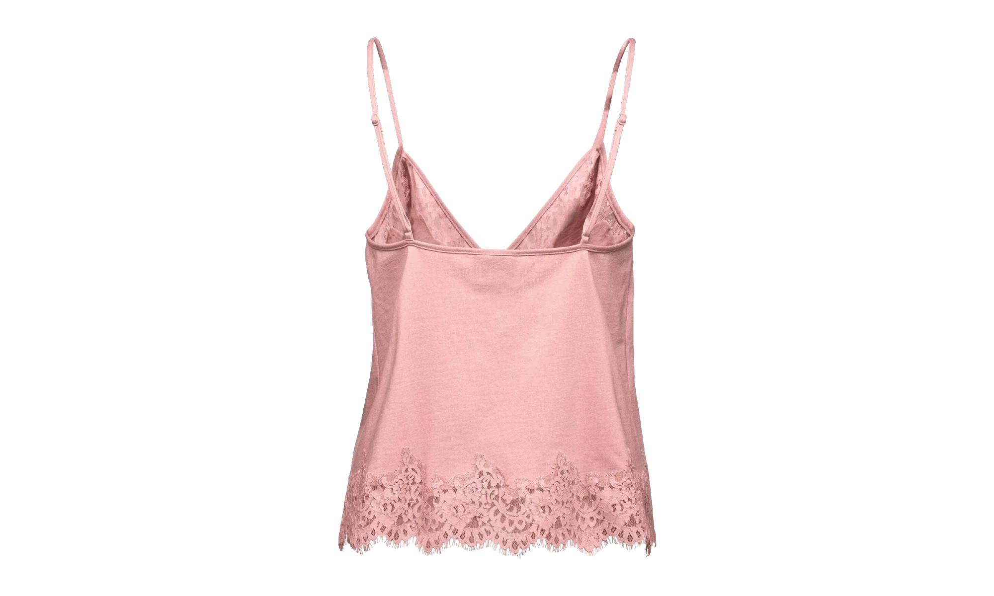 Lace Trim Sleepwear Cami WMNS "Fenty by Rihanna - Silver Pink" 574301 01 - Image 2