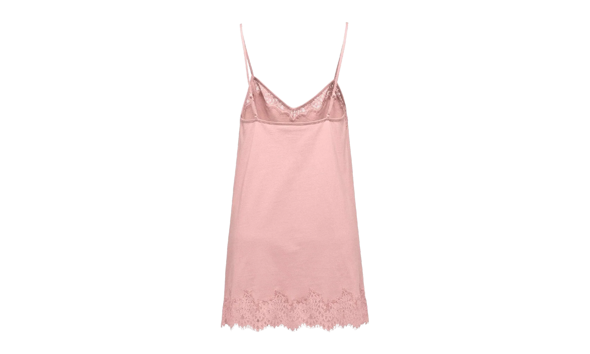Lace Trim Sleepwear Teddy WMNS "Fenty by Rihanna - Silver Pink" 574300 01 - Image 2