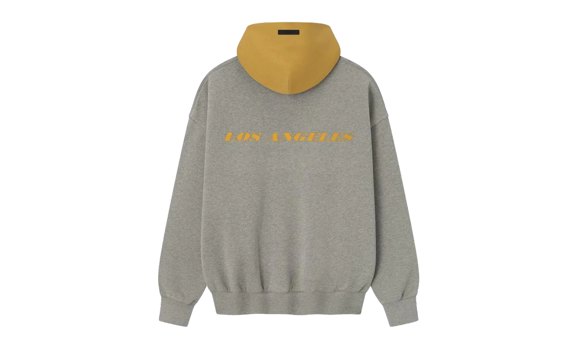 LAKERS SPORTS FIT HOODIE "CONCRETE HEATHER / CANYON" 192NB256405F - Image 2