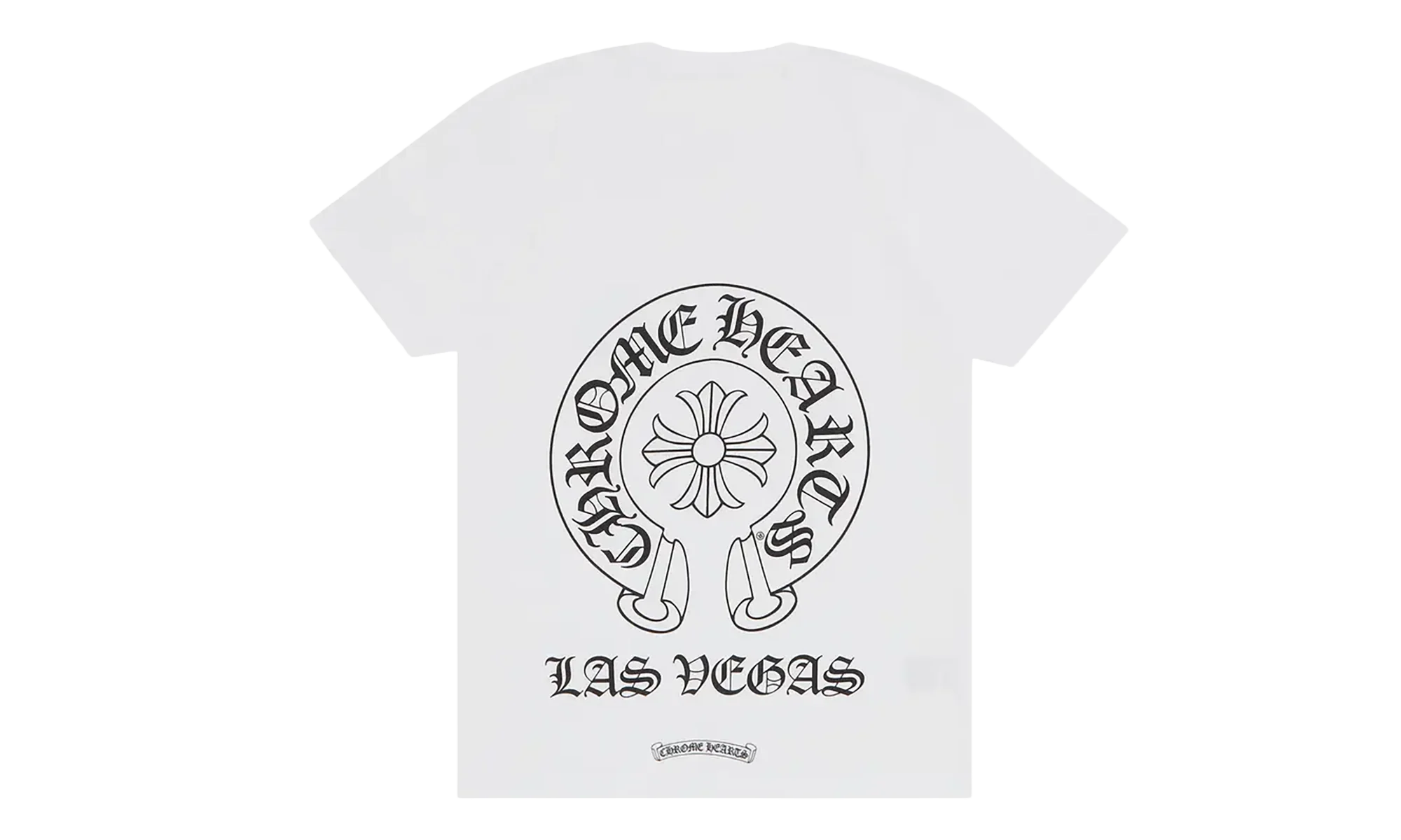 Las Vegas Exclusive Horseshoe T-Shirt "White" CHRM0835 - Image 2