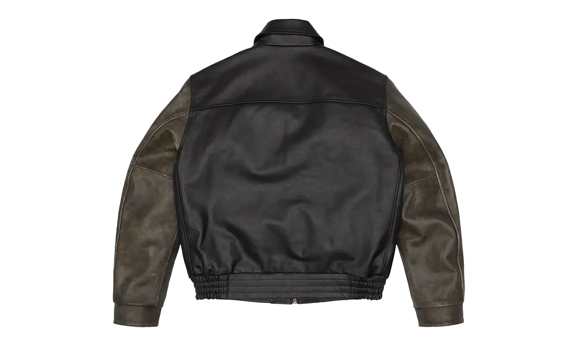 Leather Moto Jacket "Black" DT455 - Image 2