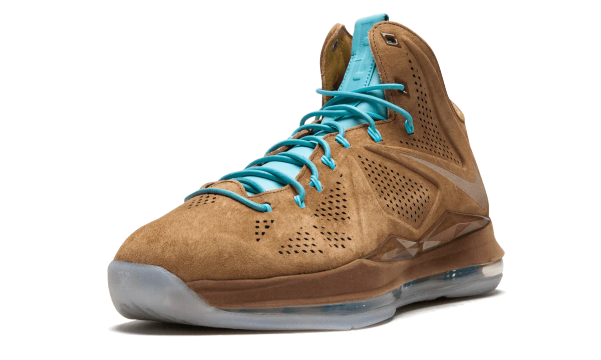 Lebron 10 EXT QS "Brown Suede" 607078 200 - Image 4