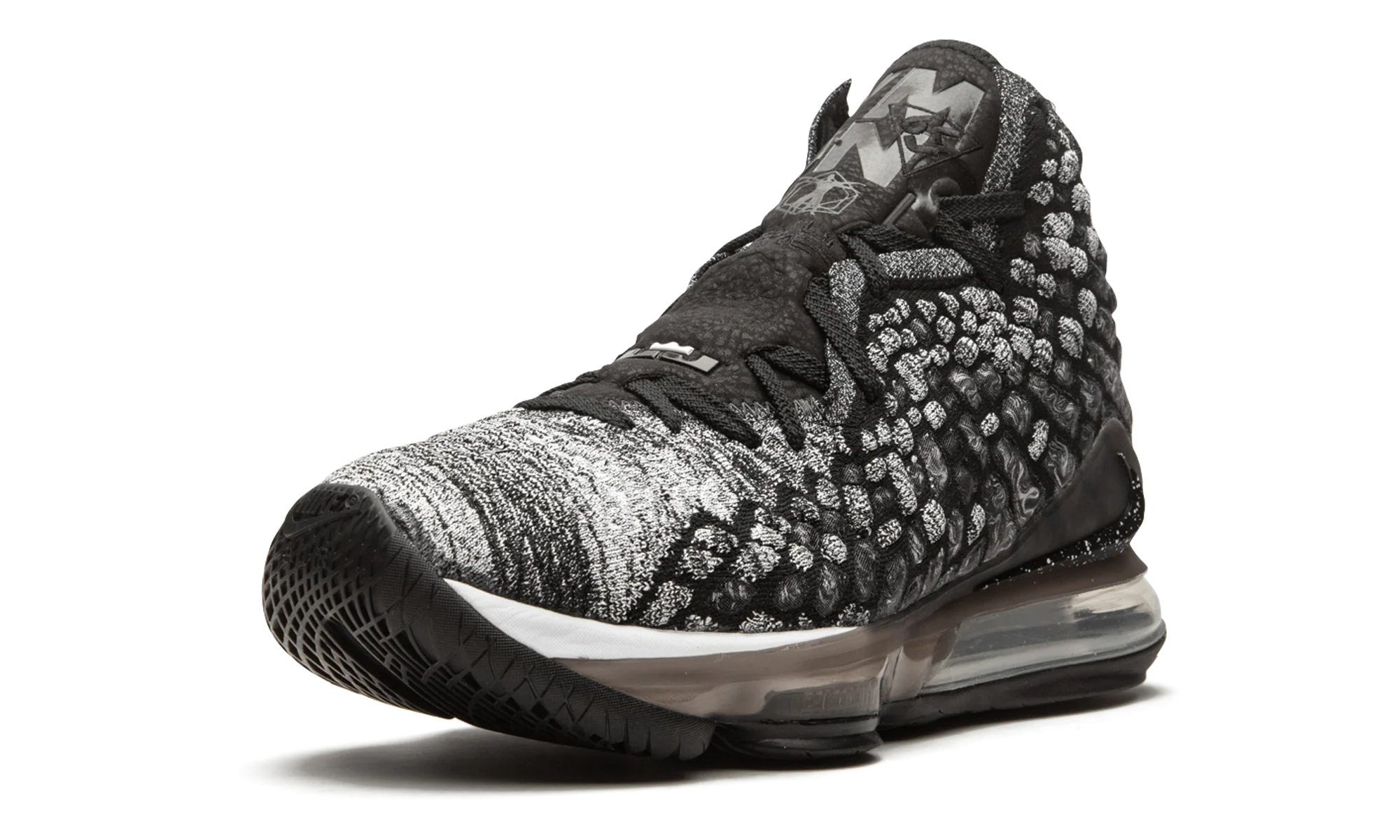 Lebron 17 "Black/White" BQ3177 002 - Image 5
