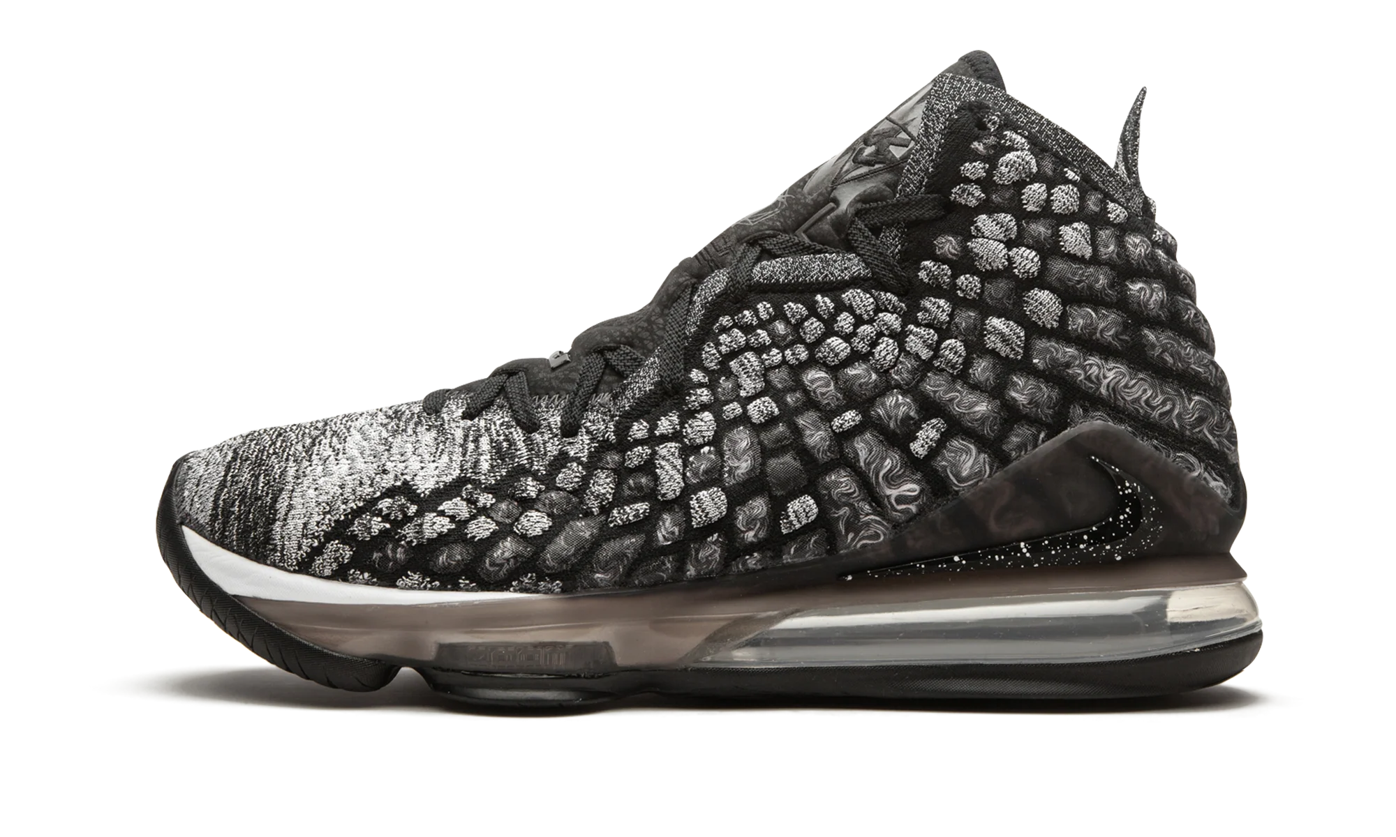 Lebron 17 "Black/White" BQ3177 002 - Image 9