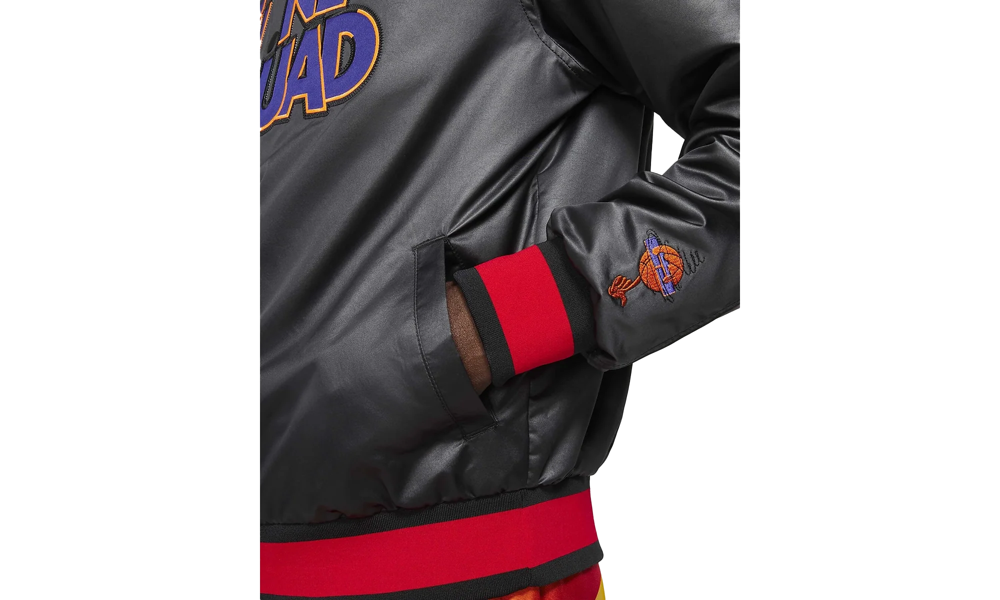 Lebron X Space Jam "A New Legacy "Tune Squad" Varsity Jacket" DJ3891 010 - Image 2