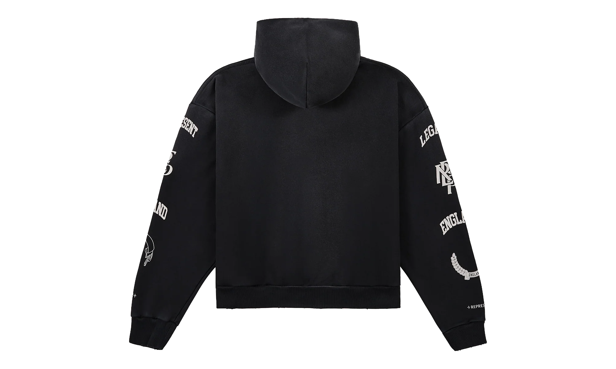 Legacy Crest Hoodie "Stained Black" MLM100372 04 - Image 2