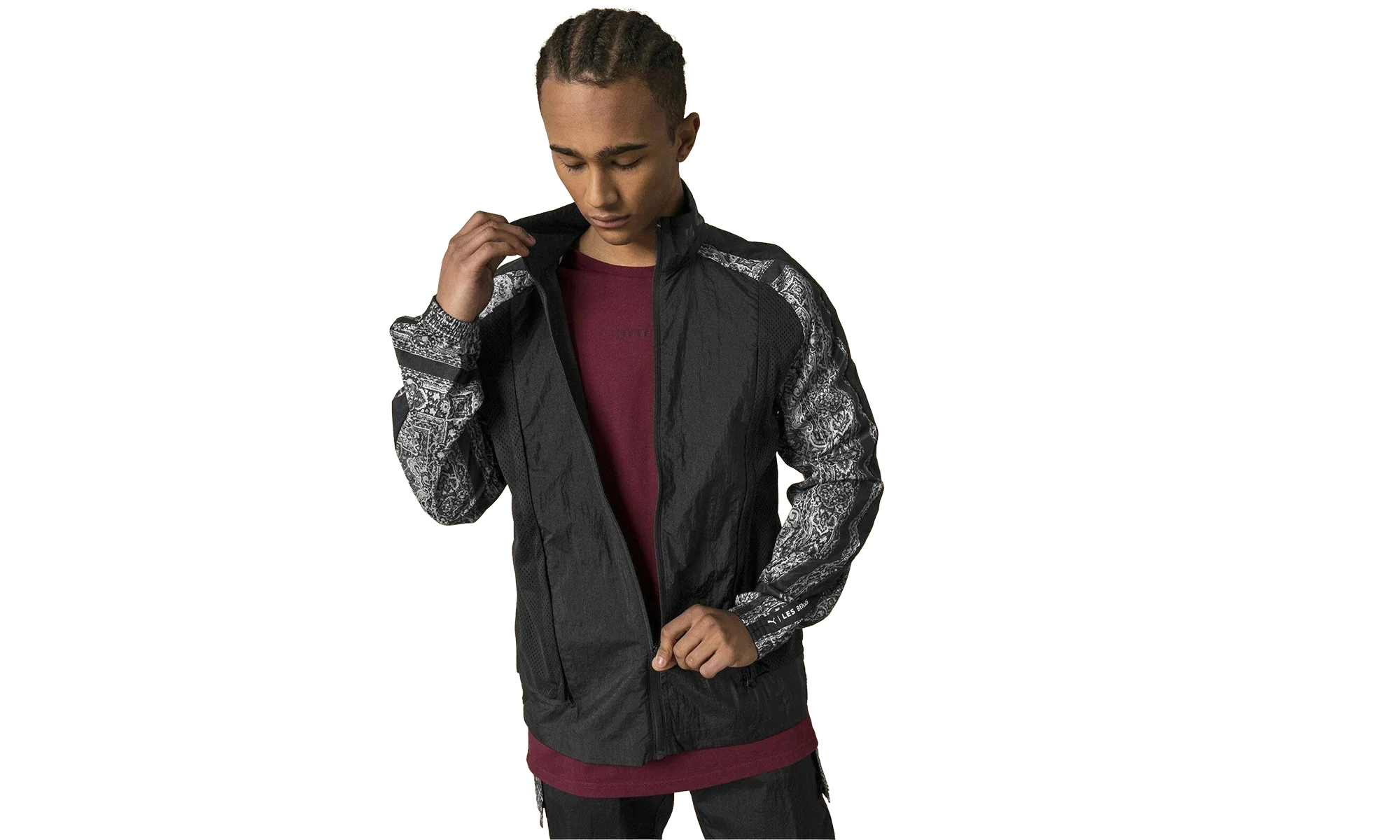 LES BENJAMINS Track Top "Black" 578530 01