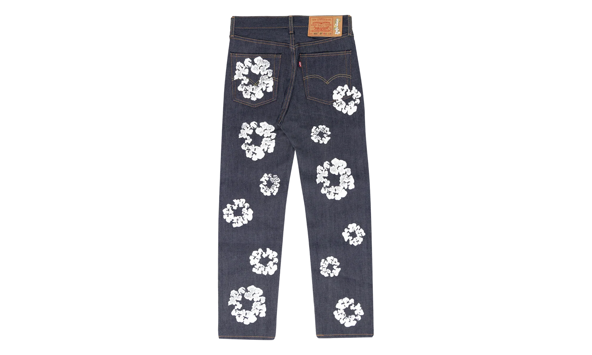 Levi's The Cotton Wreath Selvedge Jean "Raw Indigo" DT316 - Image 2