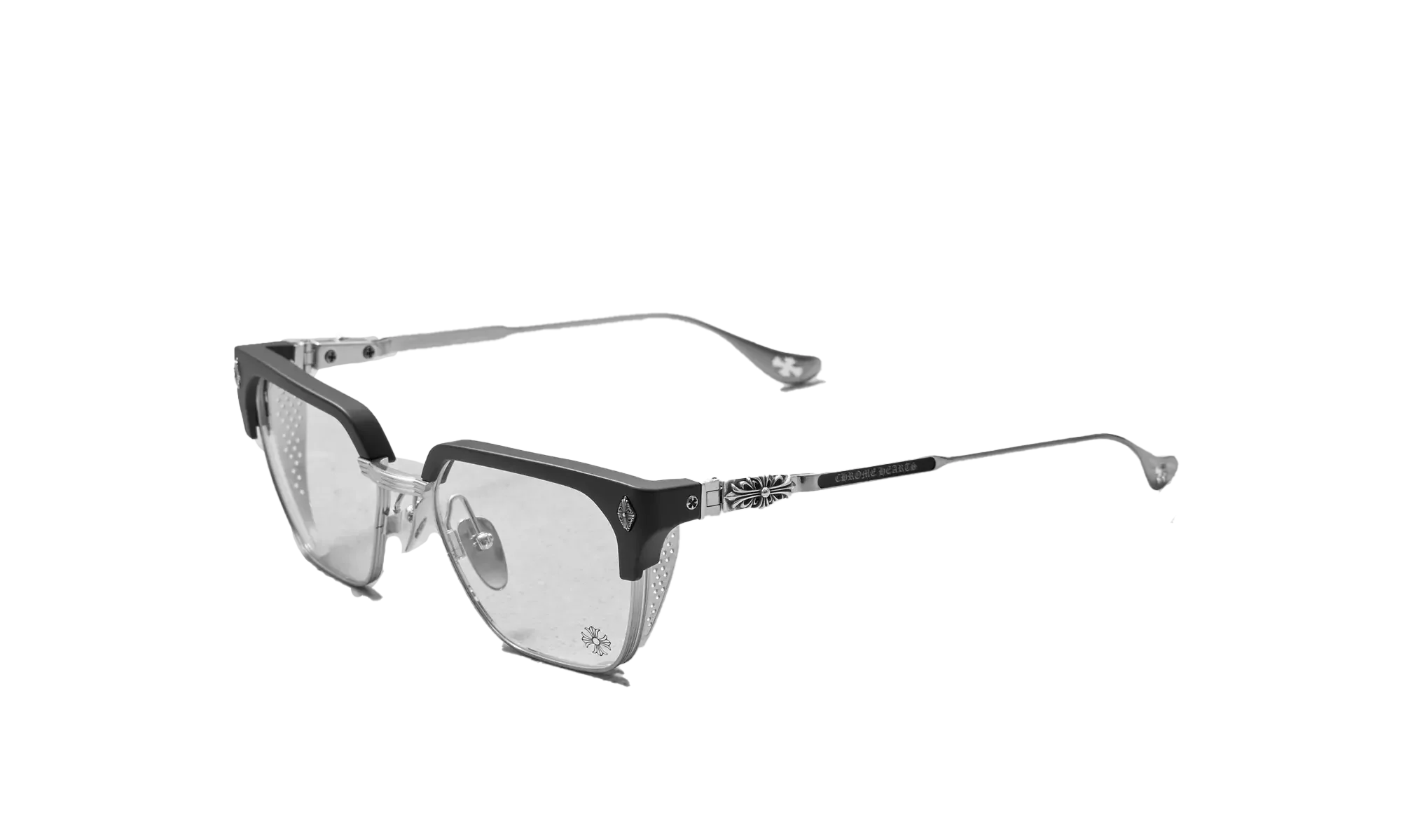 LGMA Glasses "Matte Black - Brushed Silver" CHRM0441