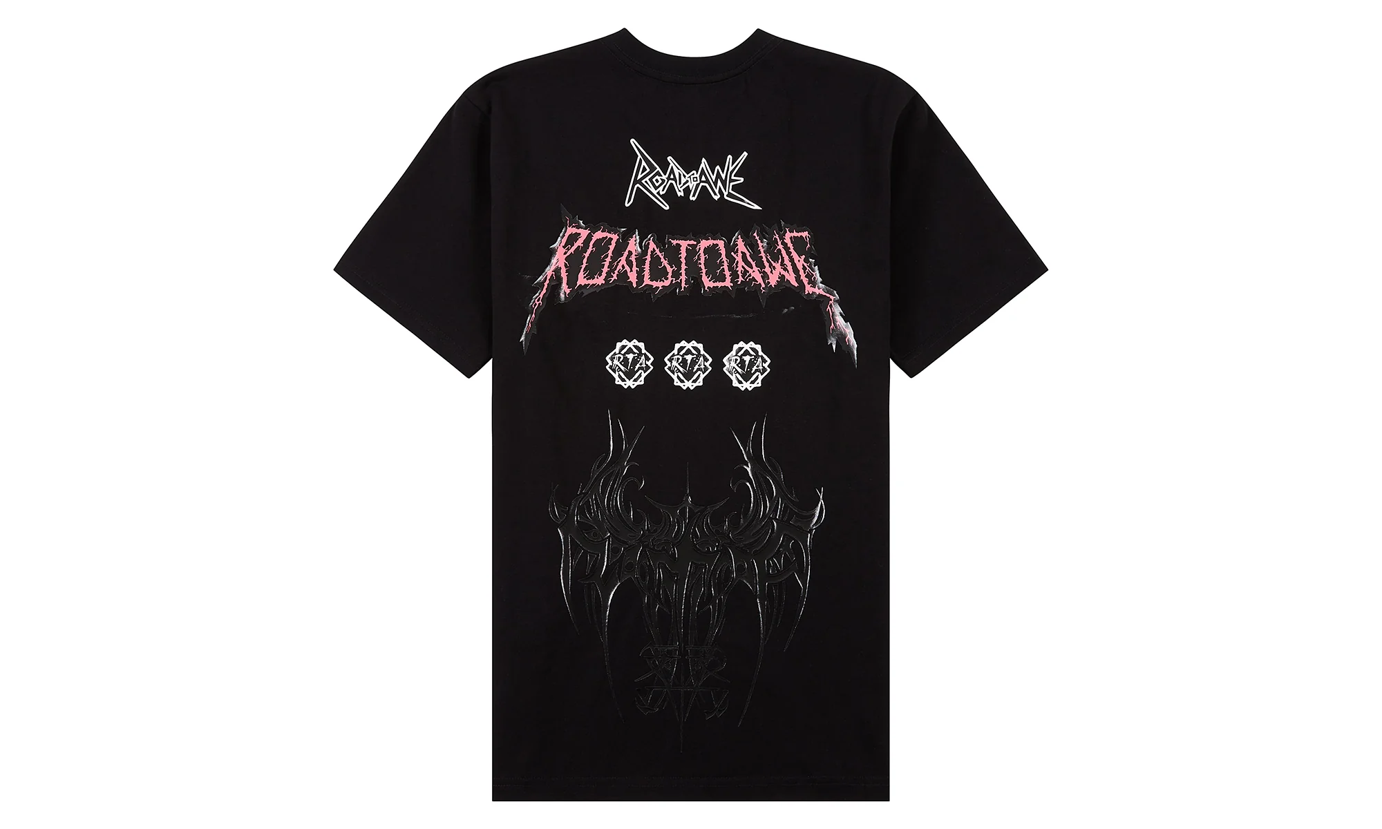 Liam Cyber Metal Tee "Black" T1192BKCMT - Image 2