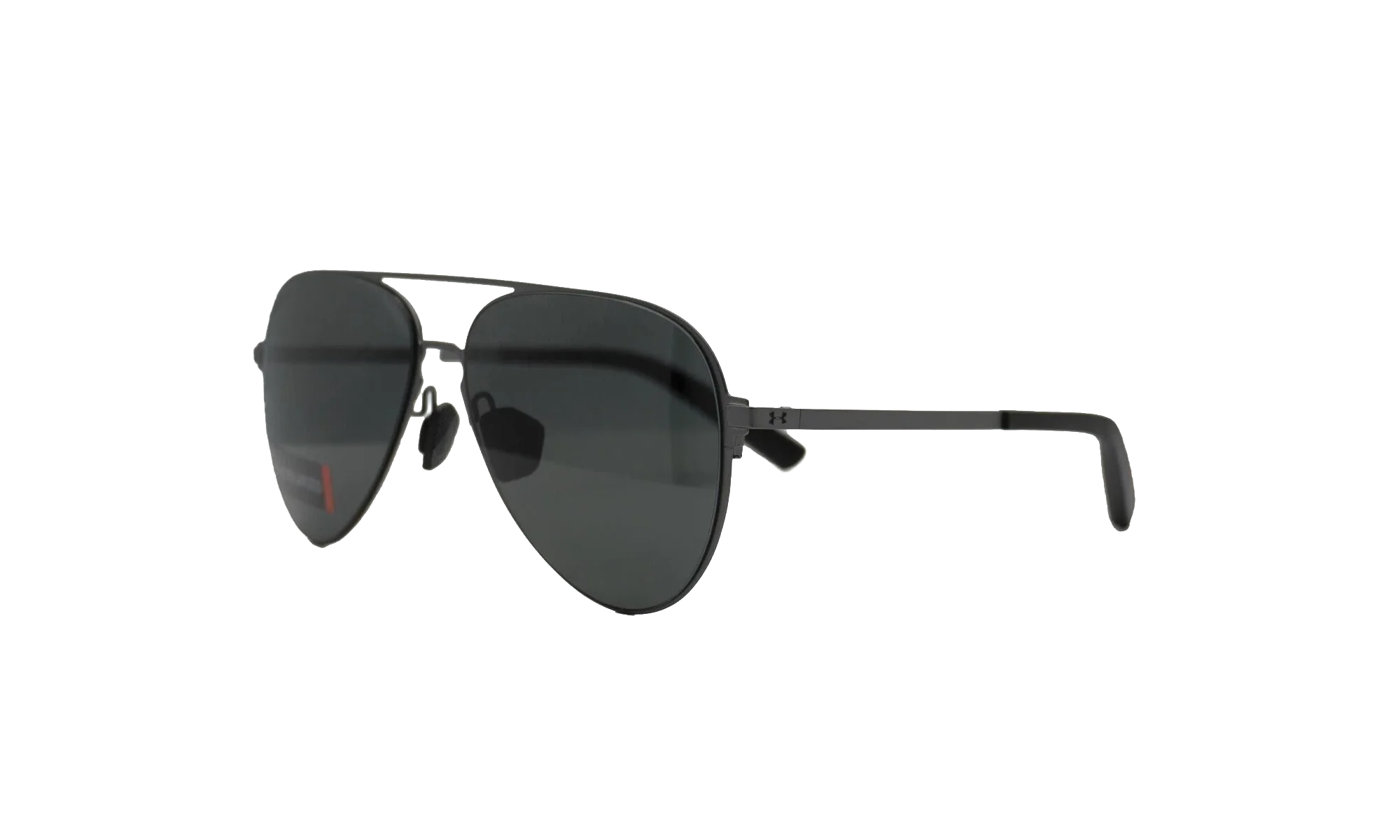 Litewire Aviator Sunglasses "Gray Polarized - Satin Gunmetal / Black Rubber" 8640136 310108 - Image 2