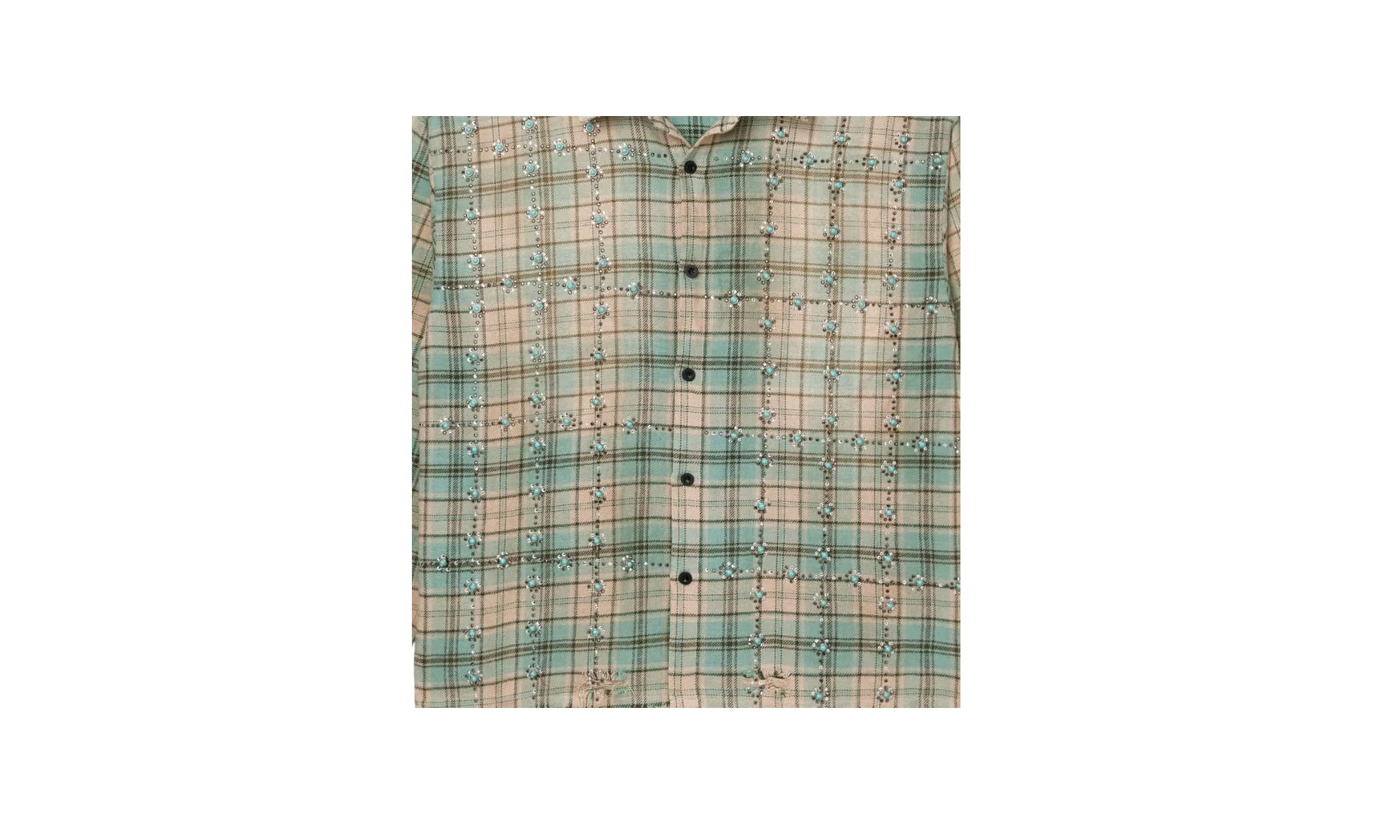 Little Gems Flannel "Green" VALE 11 008 VFLGFG GN - Image 2