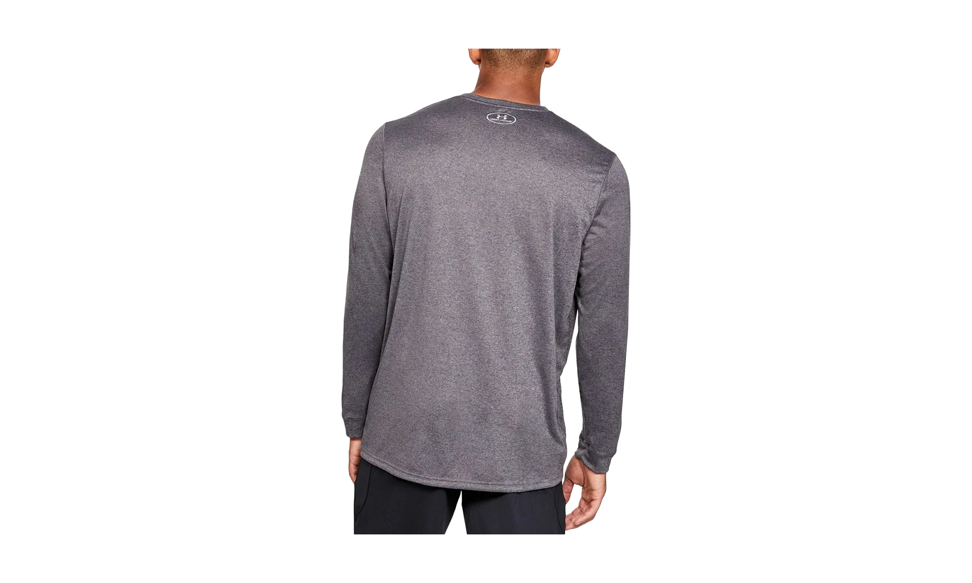 Locker Tee 2.0 Long Sleeve Shirt "Carbon Heather / Metallic Silver" 1305776 090 - Image 4