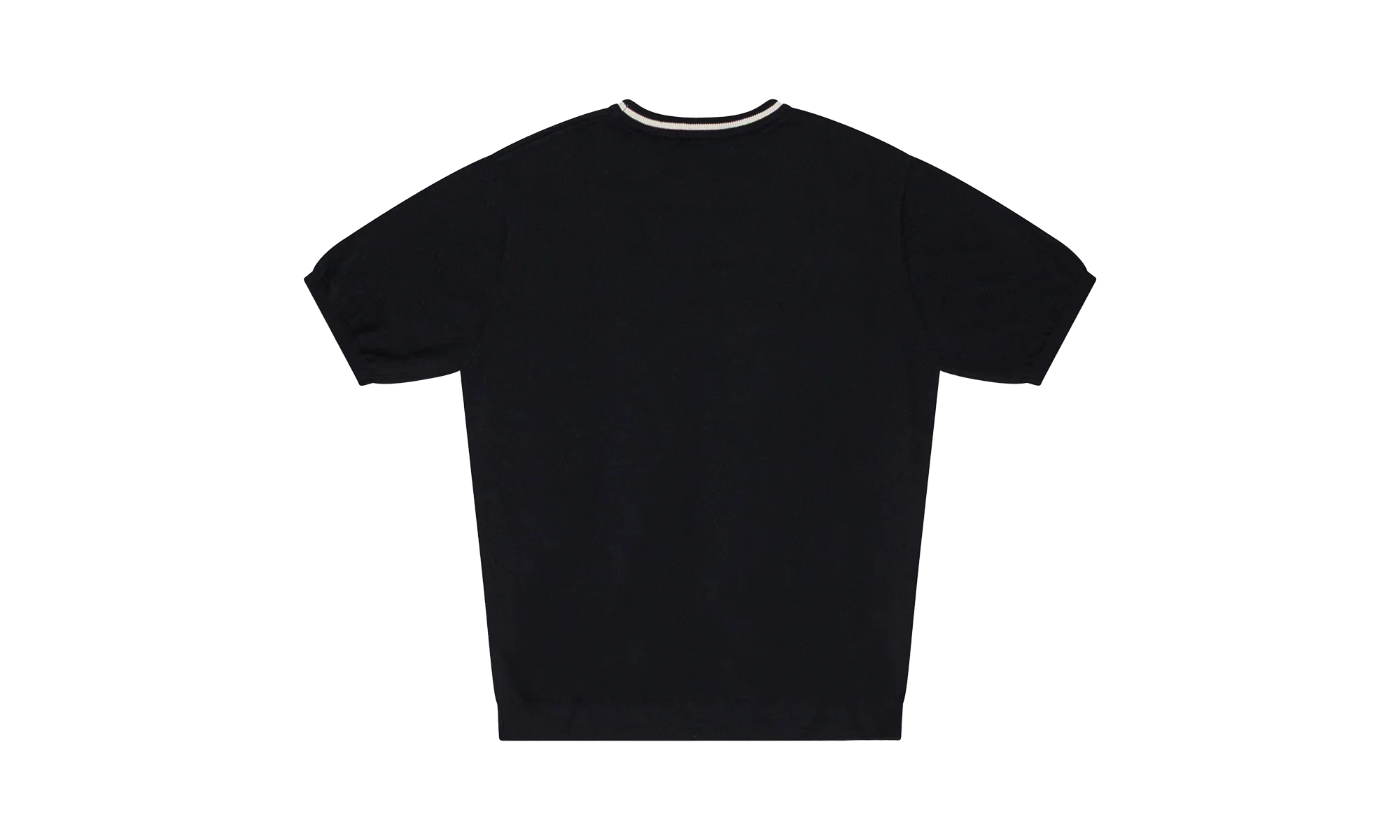 LOGO KNIT T-SHIRT "BLACK" RHSS24TT11837130 BLI - Image 2