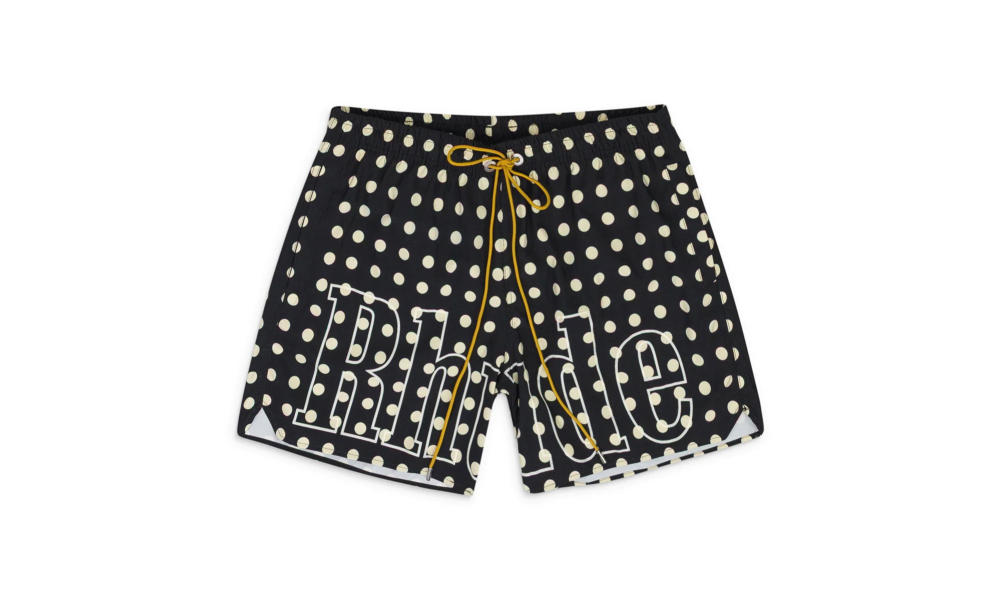 Logo Polka Dot Swim Trunks "Black" RHSS24SH10016119 BLW
