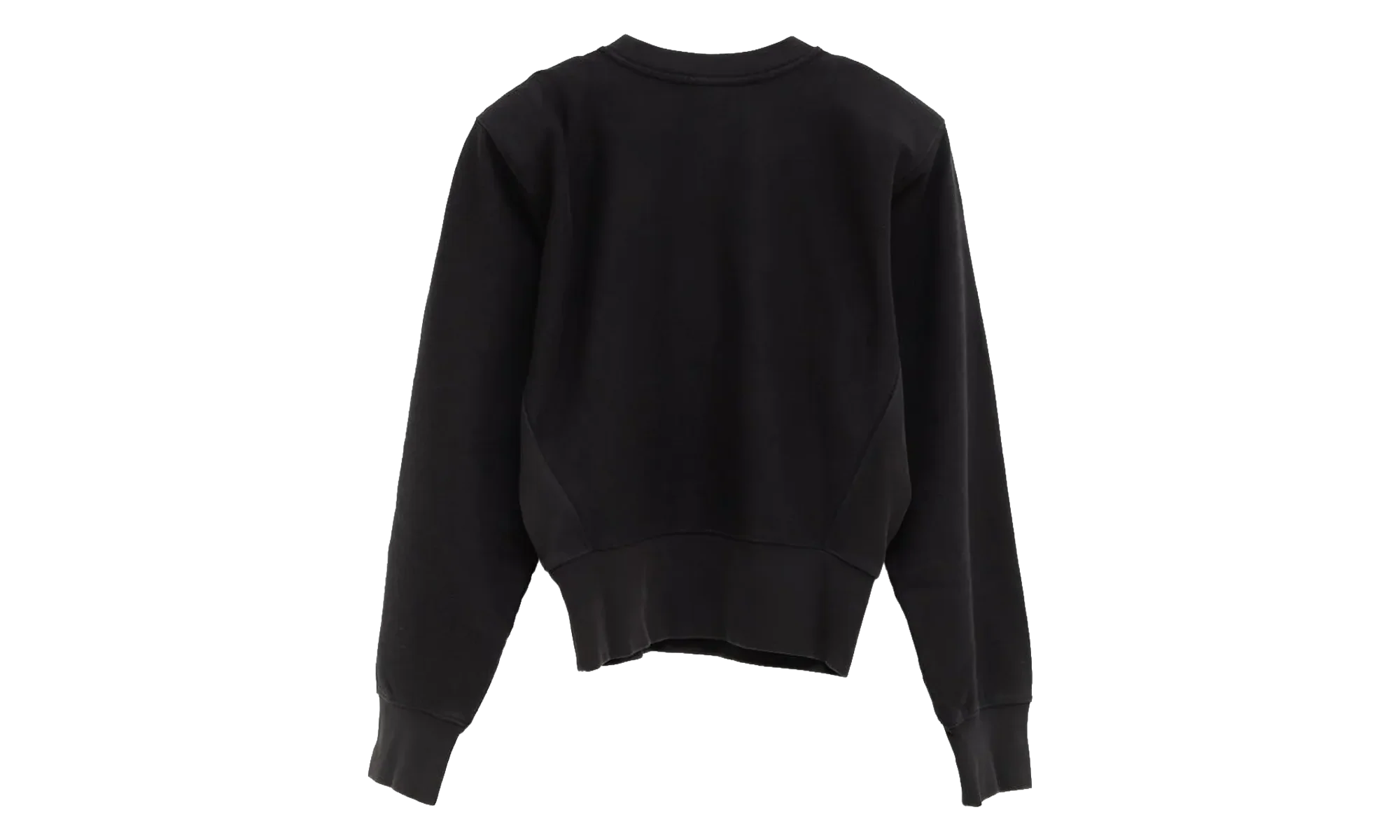 Logo Sweatshirt with Shoulder Pads "Black" VAQ10T015 - Image 2