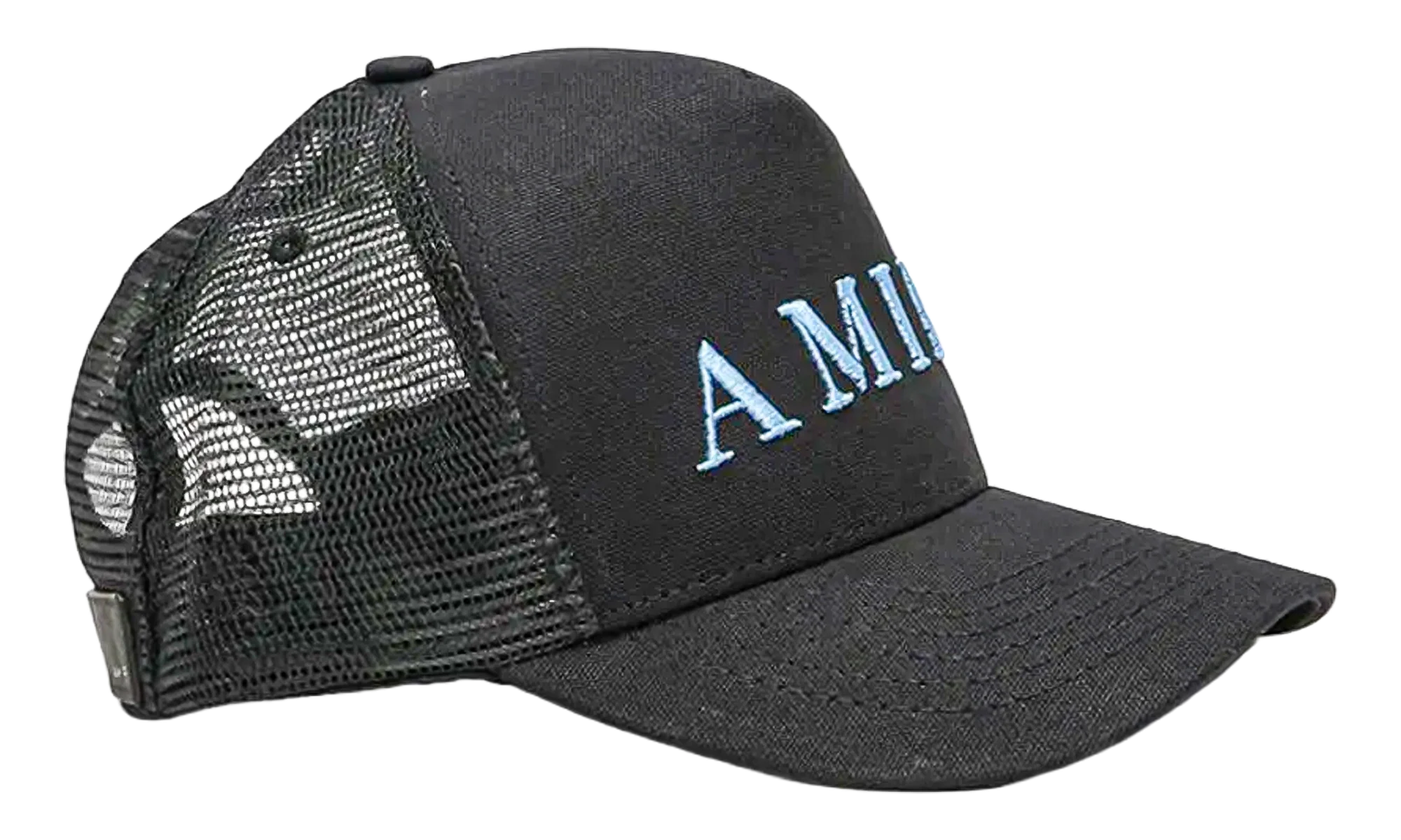 Logo Trucker Hat "Black / Carolina Blue" PS23MAH049 864 BLAC - Image 2
