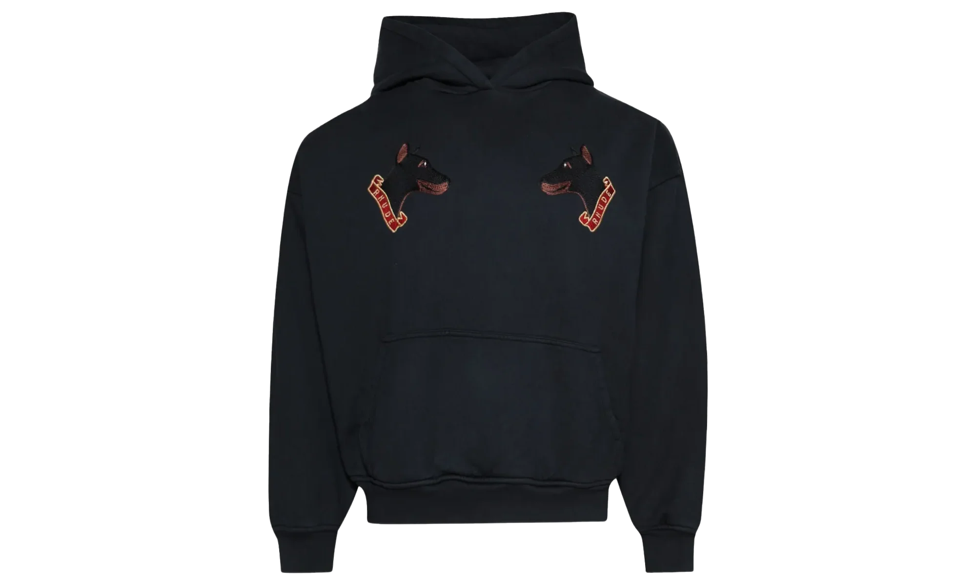 London Hound Hoodie "Vintage Black" RHPF25HO04012