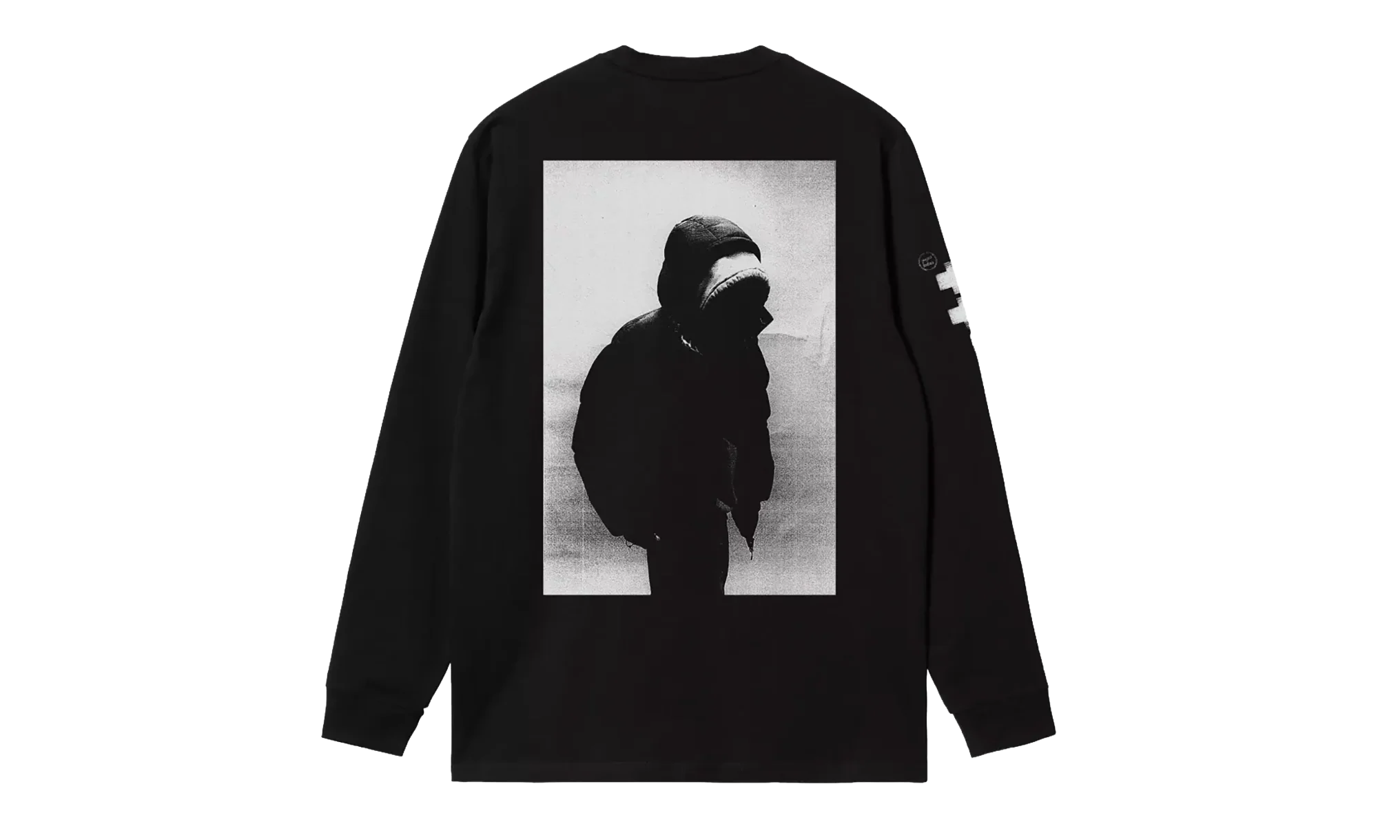 Long Sleeve Archive Script Tee "Black" I036002 89 XX - Image 2