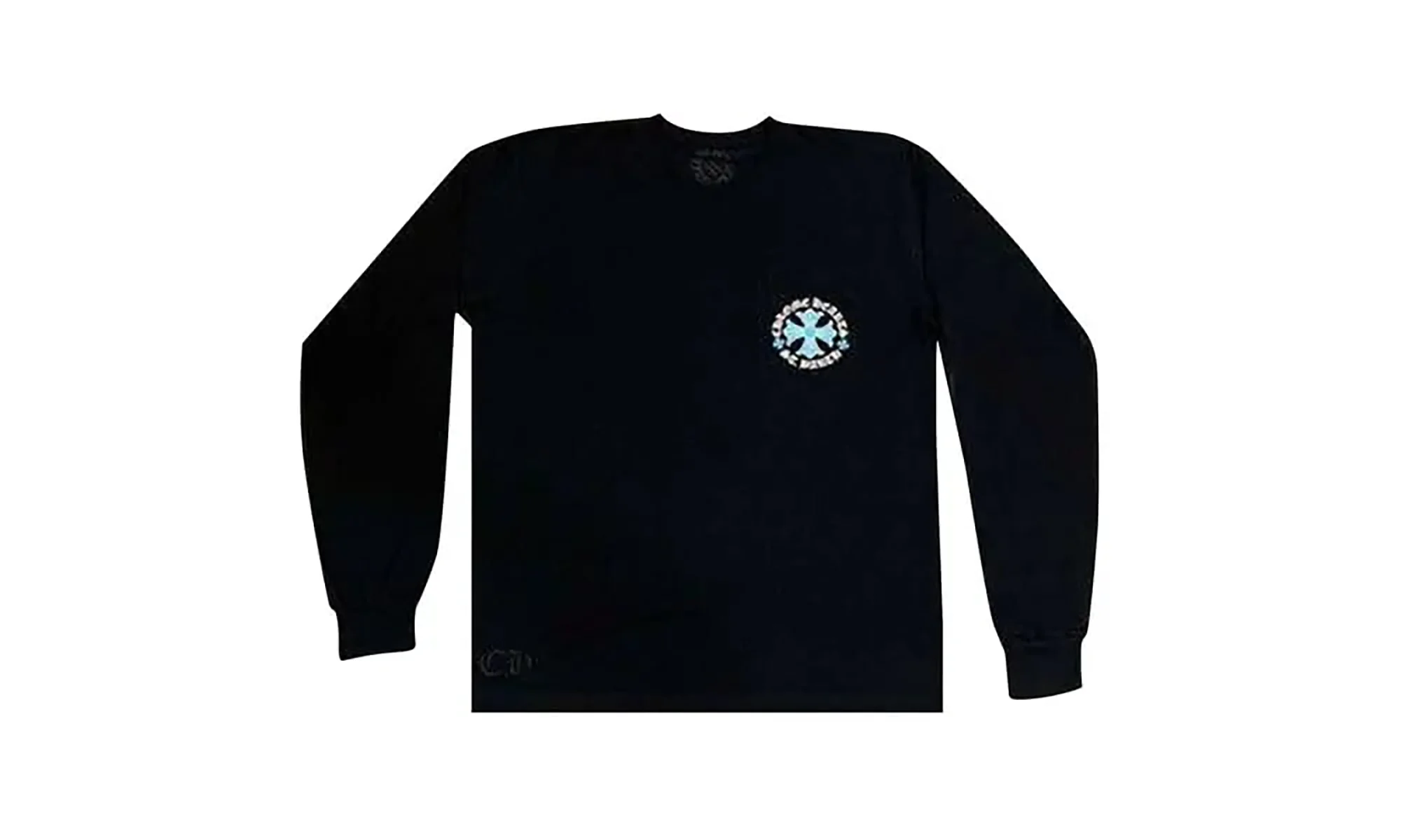 Longsleeve Pocket Crew "St. Barths Exclusive 2025 - Black" CHRM0678