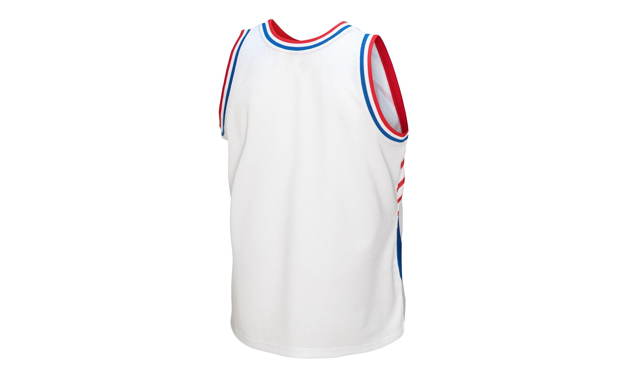 Los Angeles Clippers Blown Out Jersey "White / Red / Blue" MSTKBW19146-LACWHIT - Image 2