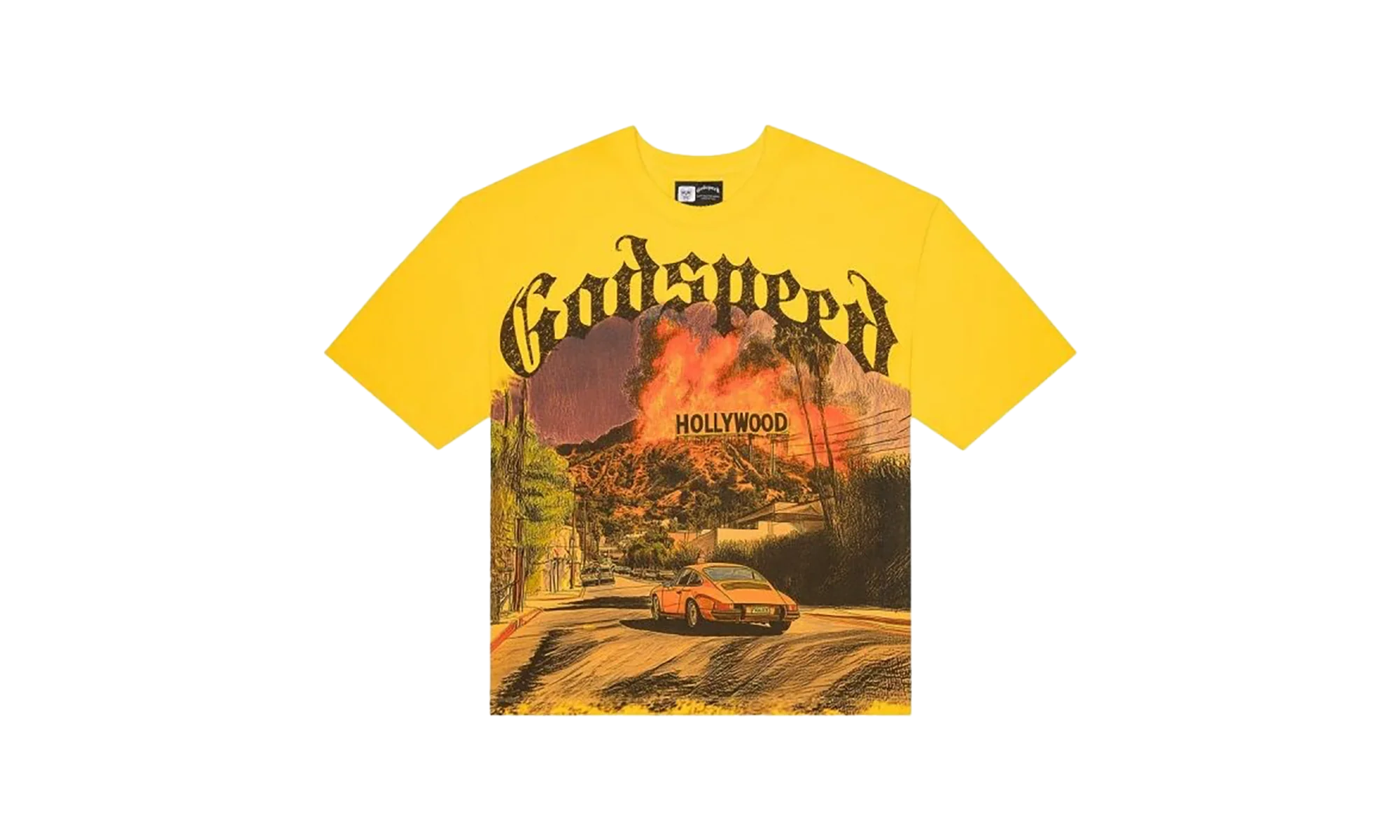 Los Scandalous T-Shirt "Sunset Yellow" GDSPD17 SY