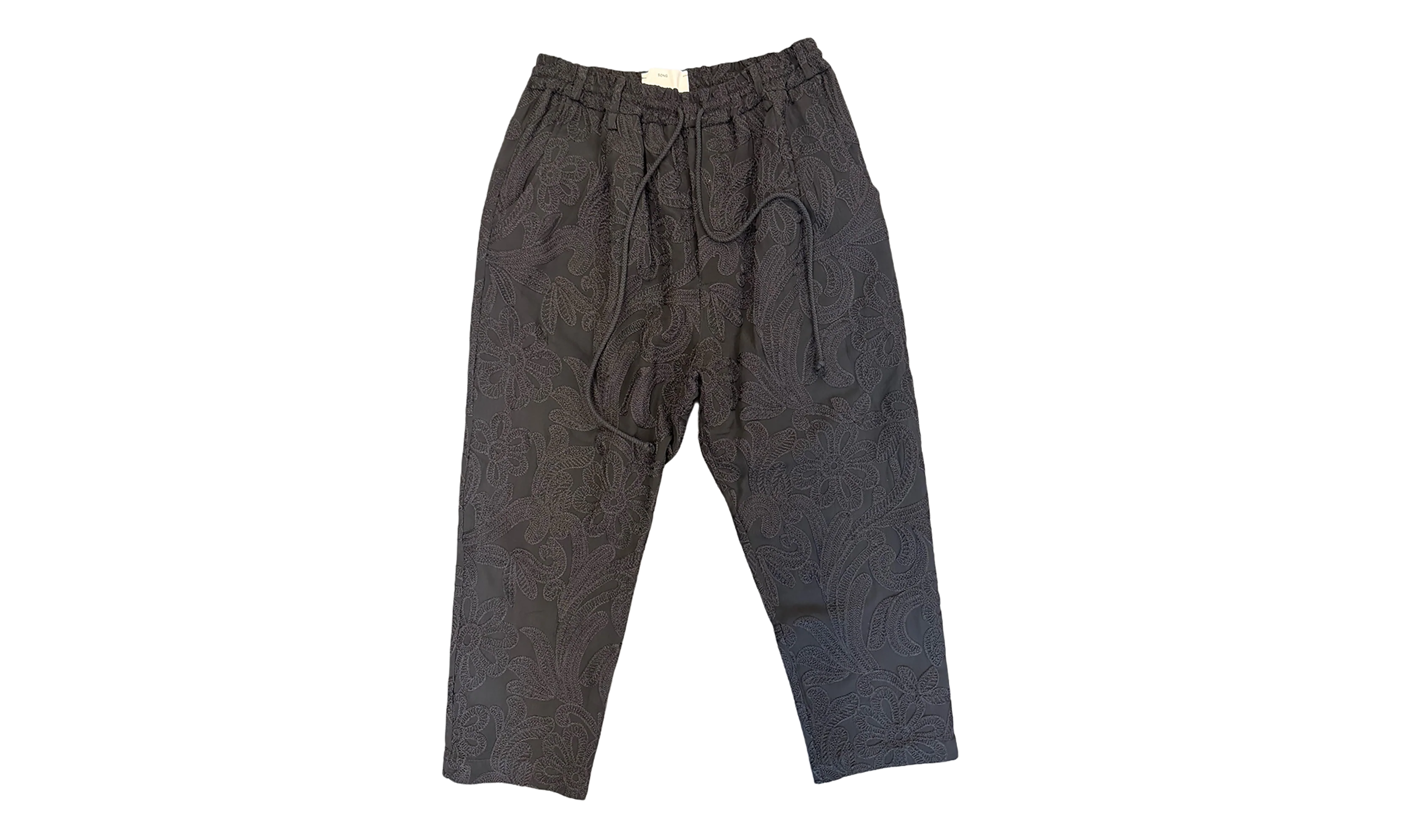 LOUNGE PANT "Black" 252_MPT065_STRWBLK