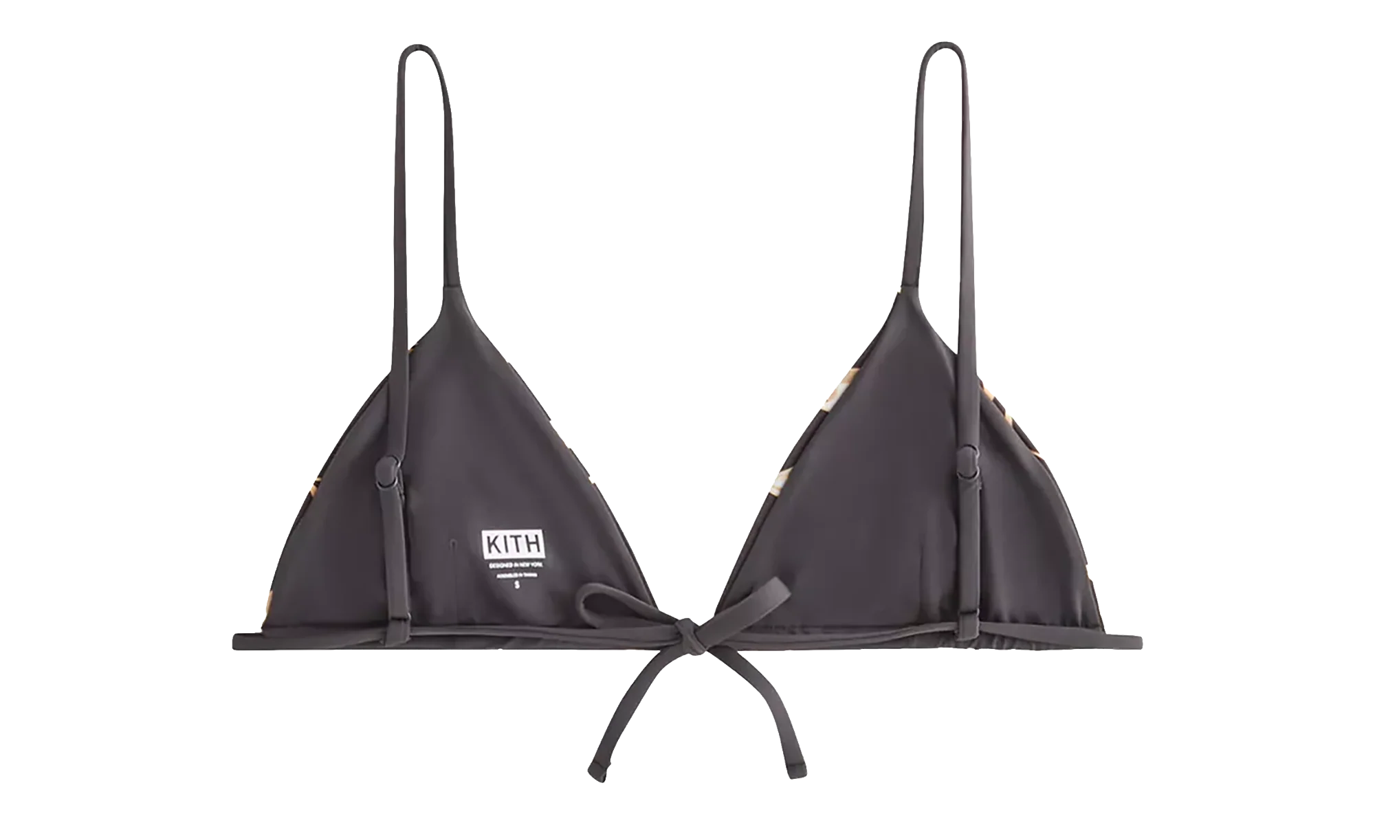 Lucia II Iris Floral Triangle Top WMNS "Dark Grey" KITH121 - Image 2