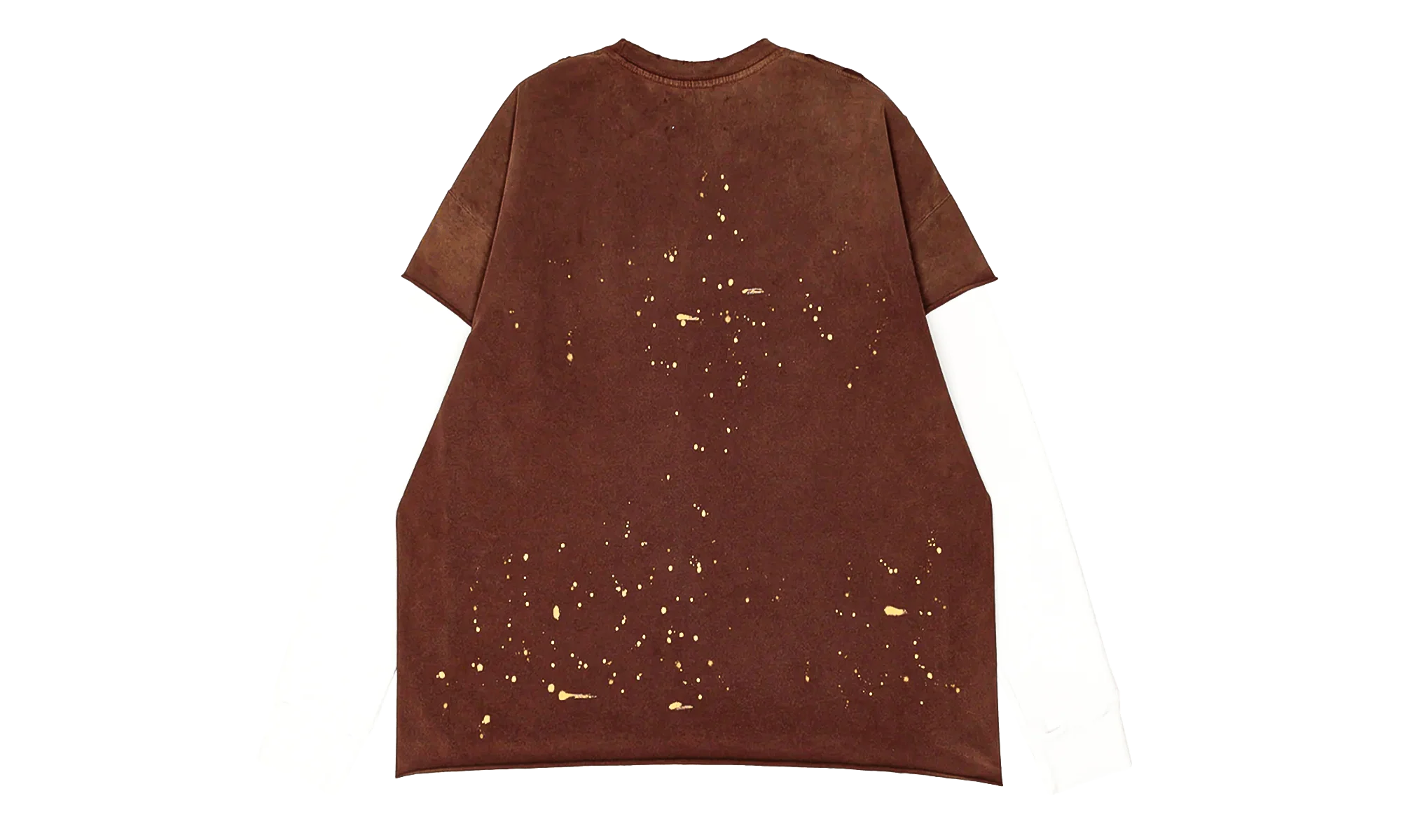 Luke Thermal Long Sleeve Tee Shirt "Brick White" FW25TEE018 BRK - Image 2