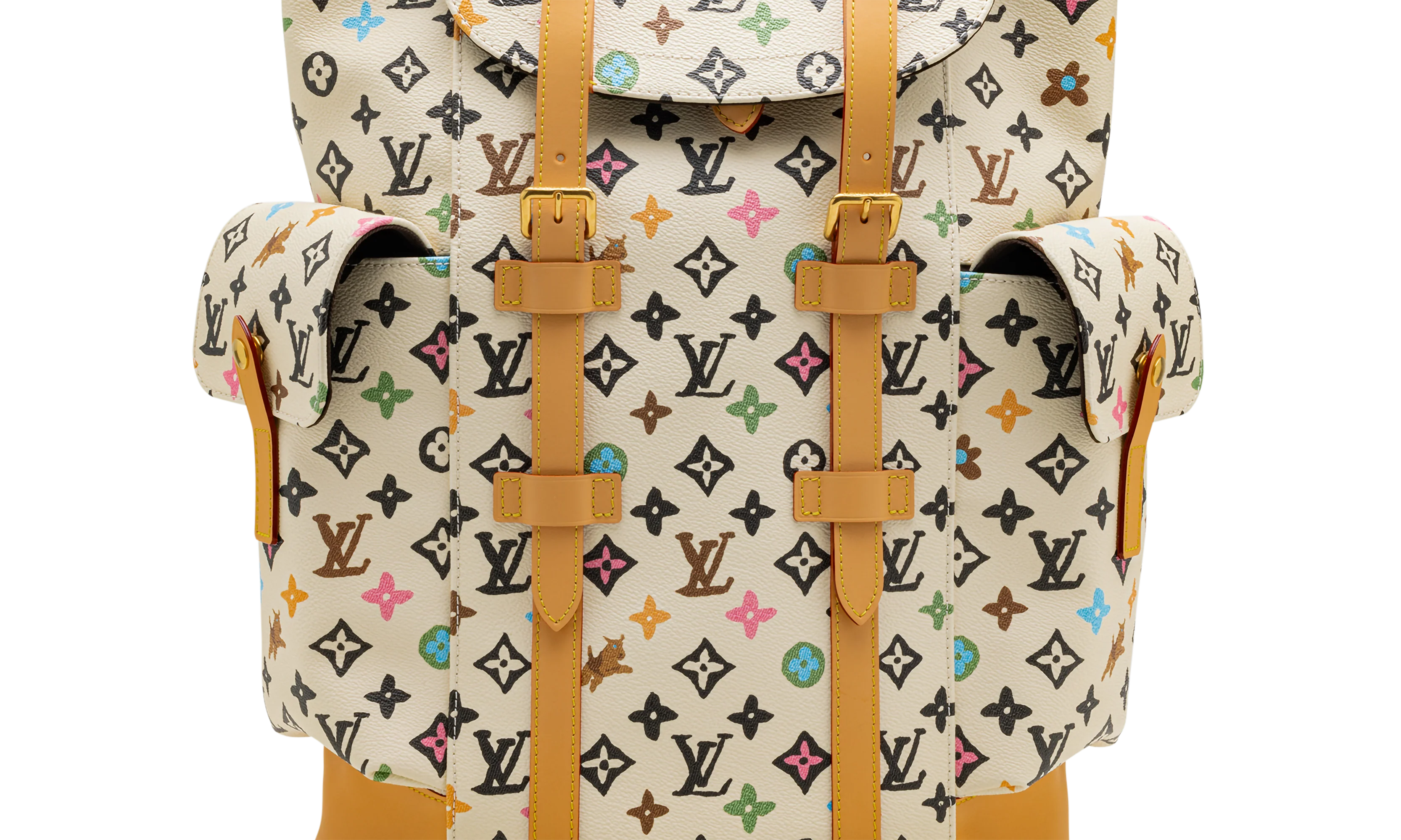 LV Christopher Backpack x Tyler the Creator "MM Vanilla Craggy Monogram" M25240 - Image 2