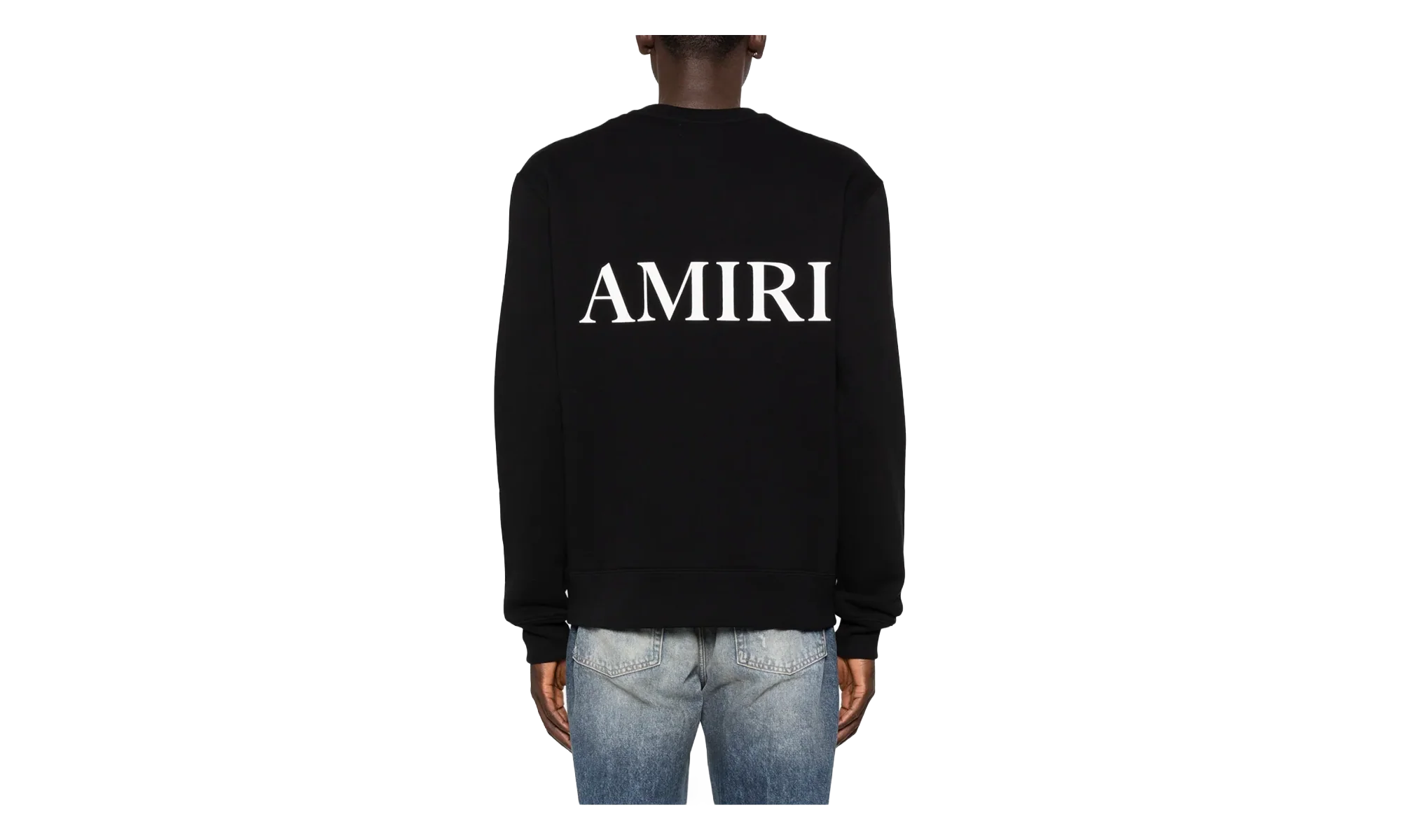 MA Core Logo Crew Sweatshirt "Black" AMTOJR1128 001 - Image 2