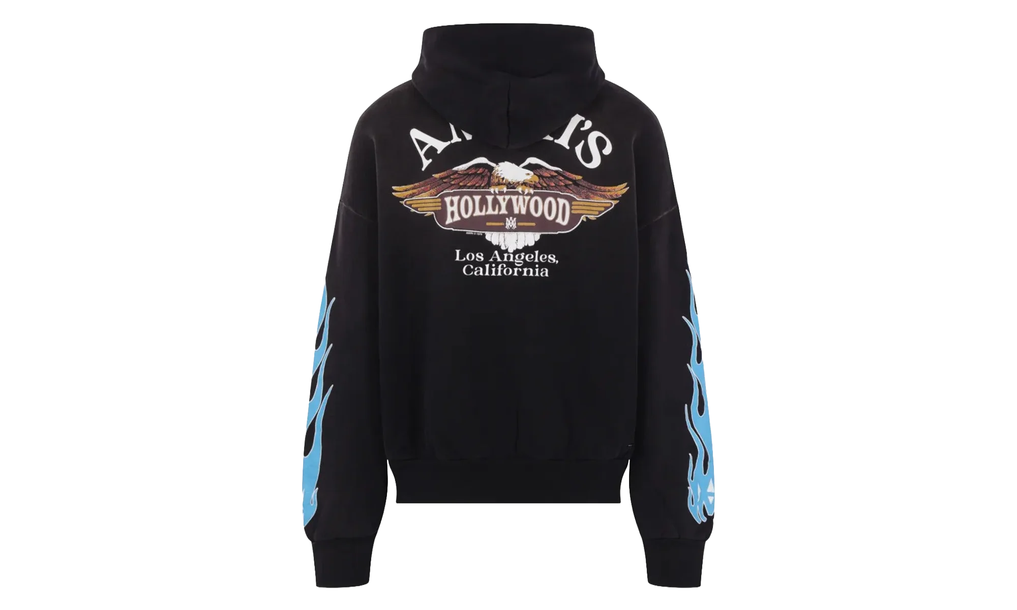 MA Flames Zip Hoodie "Black" AMTOJR1113 001 - Image 2