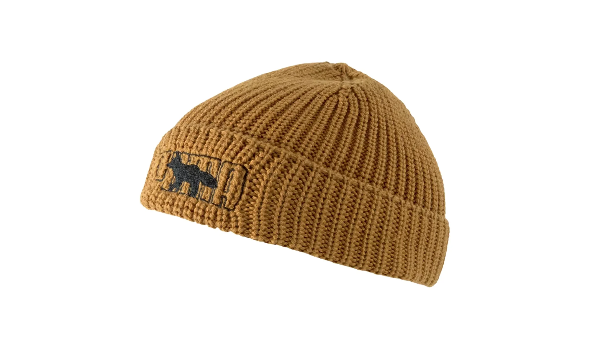 Maison Kitsune Beanie "Brown" 023550 01
