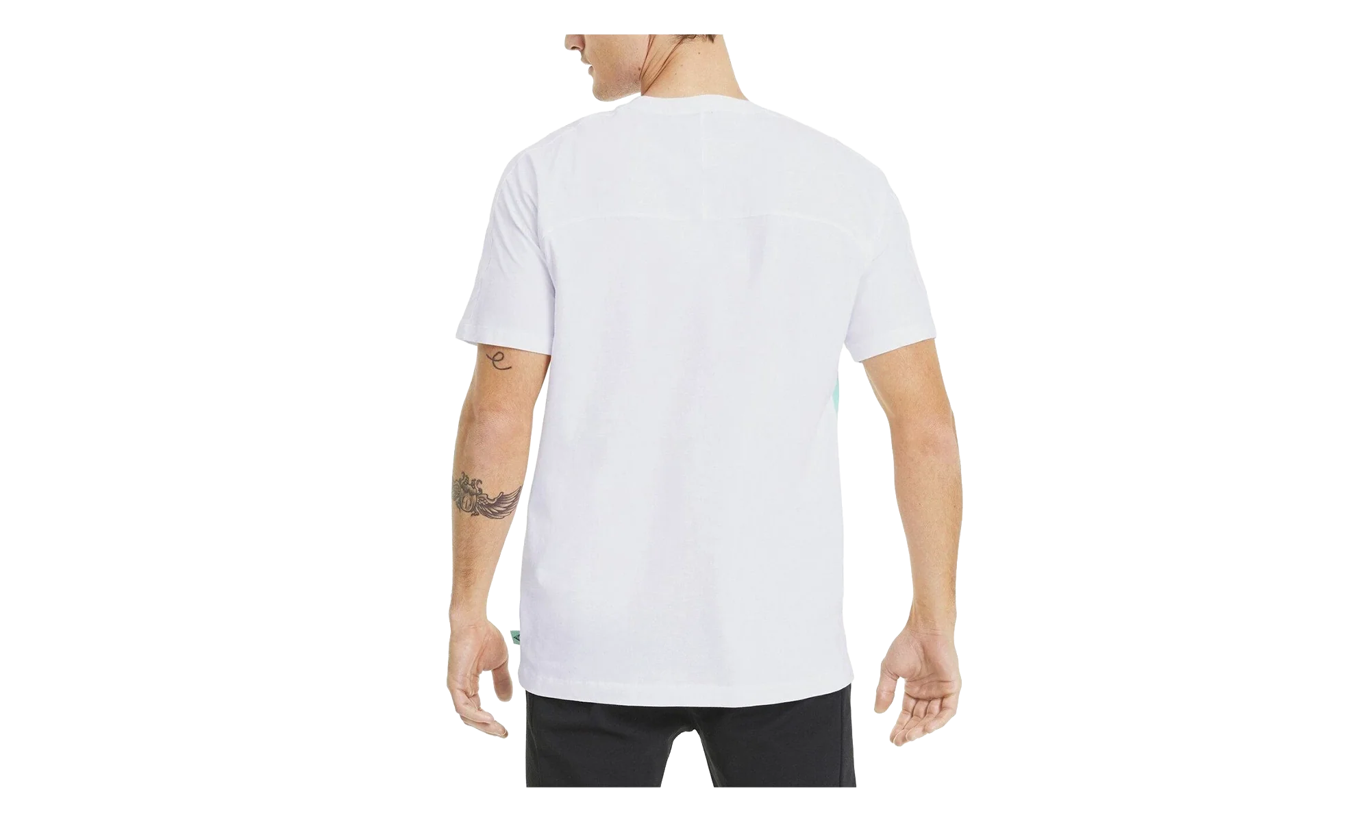 MAPM Mercedes T7 Tee "Puma White" 596181 02 - Image 2