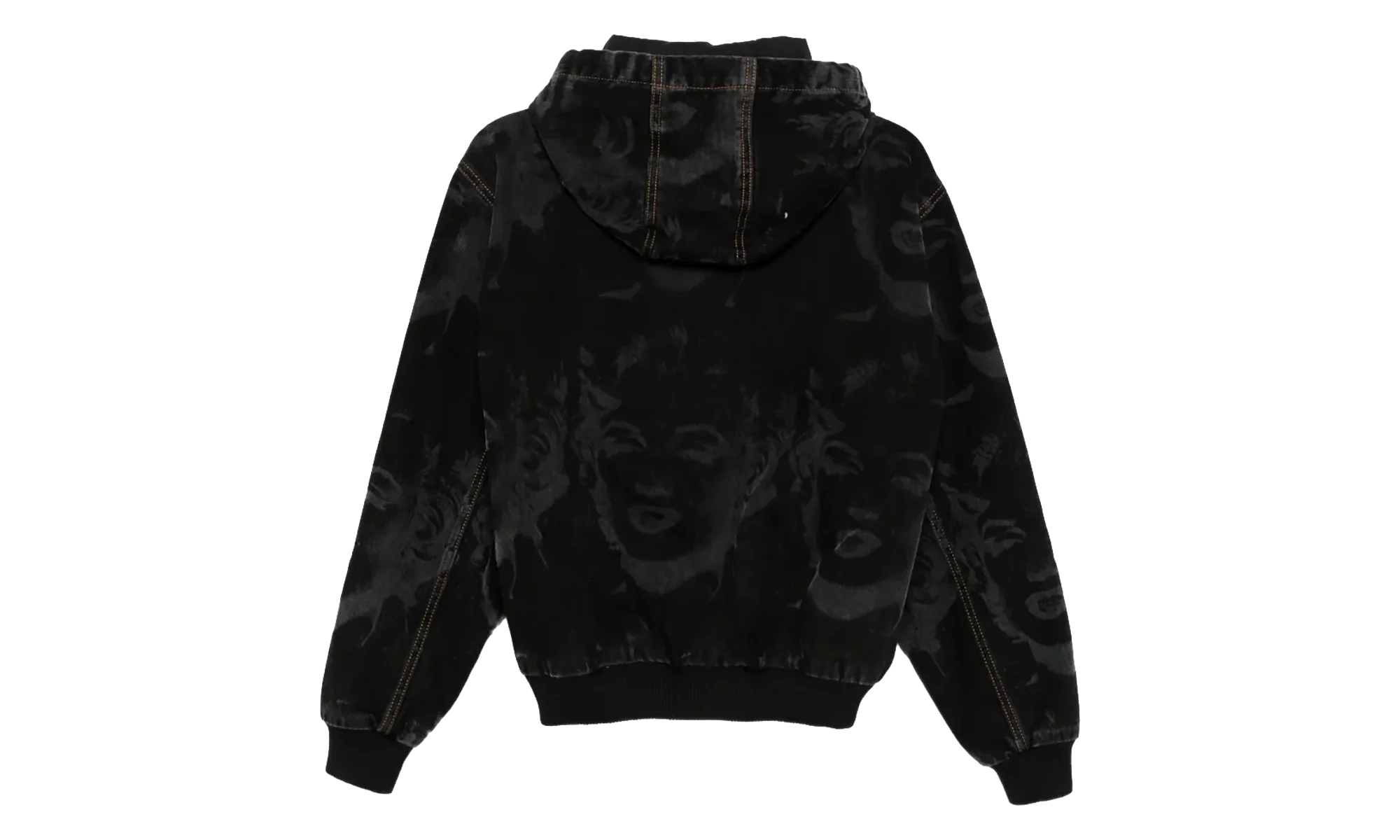 Marilyn Denim Workwear Jacket "Black" VAQ10J006 - Image 2